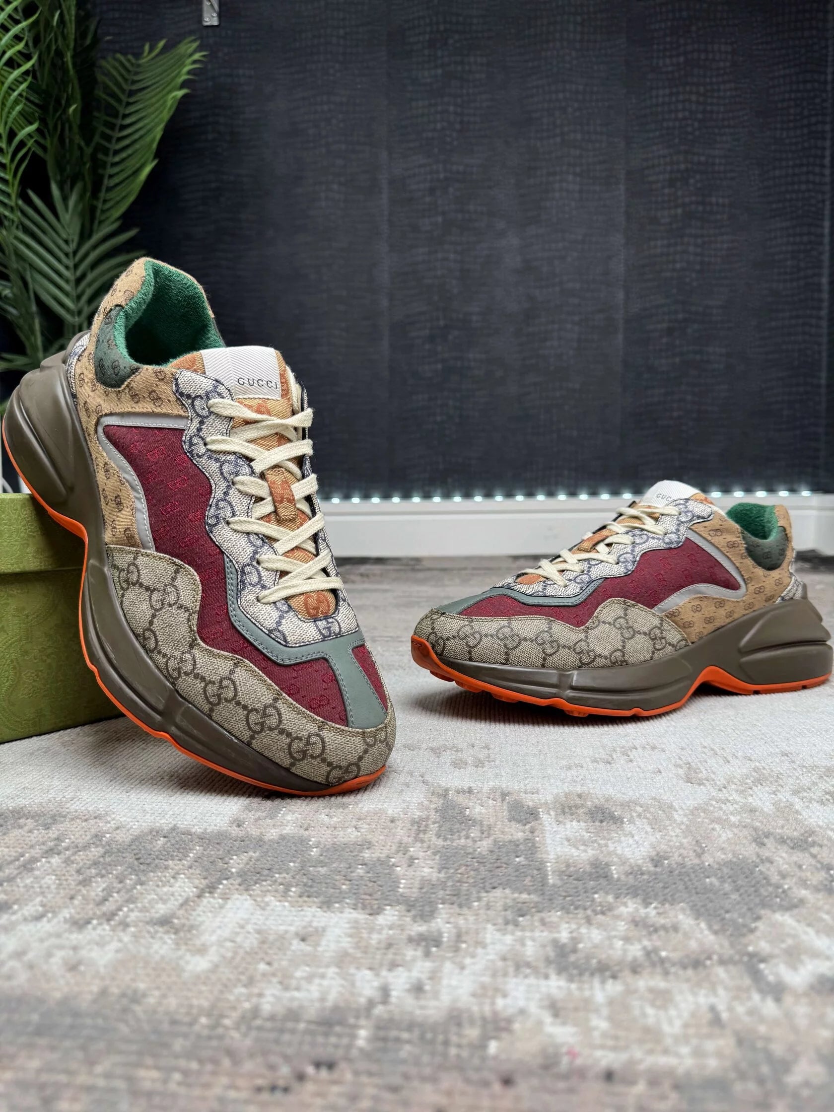 Gucci GG Rhyton Trainers Gucci