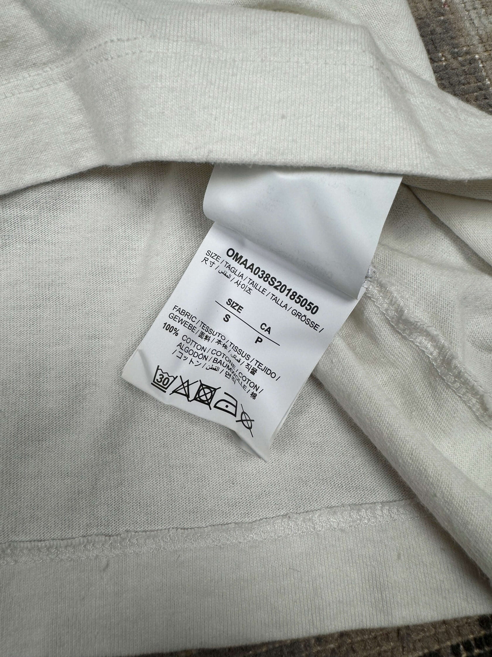 Off-White x Futura Oversized Fit Alien T-shirt - White Off-White