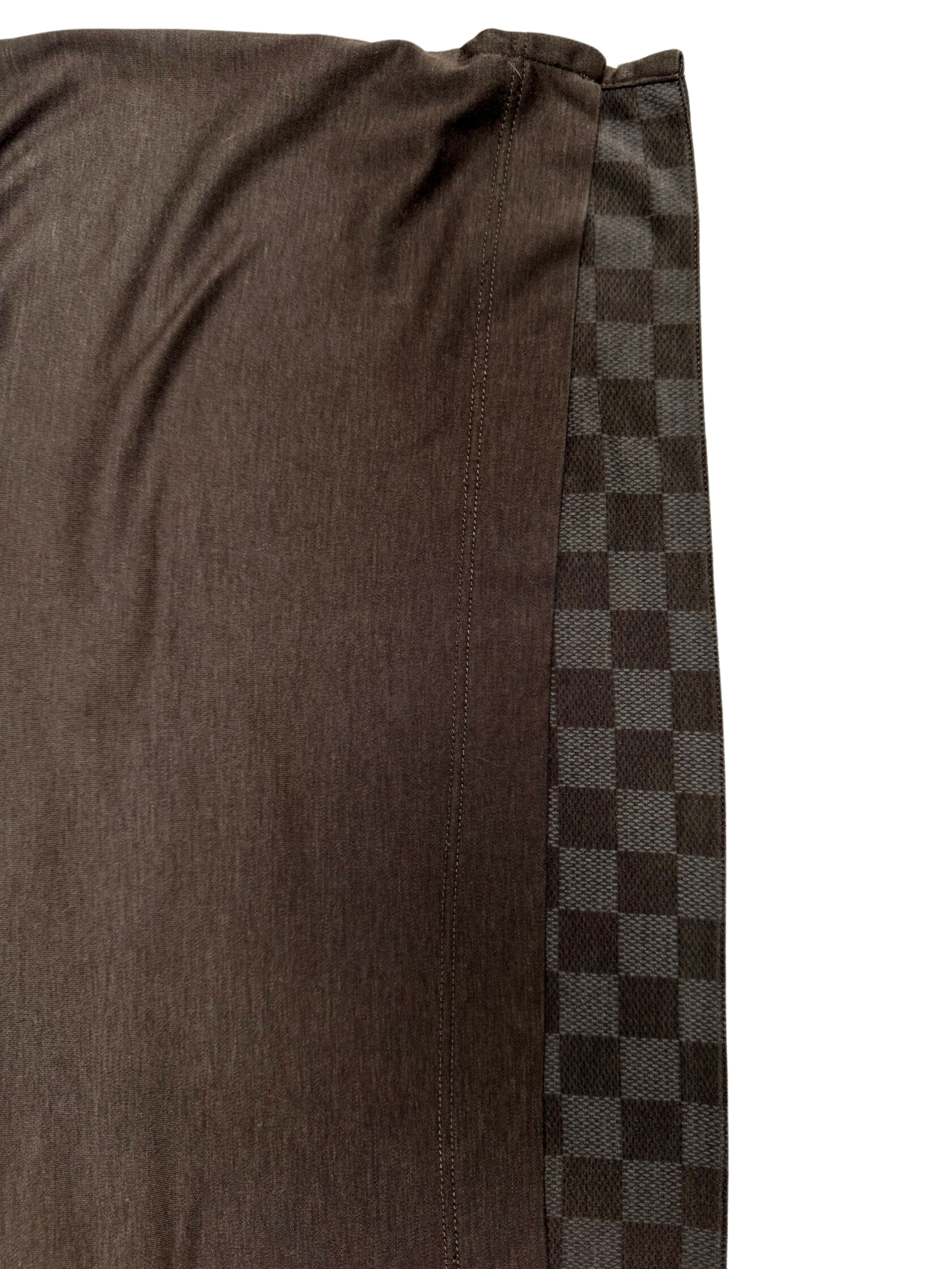 Louis Vuitton Damier Long Sleeved T-Shirt - Brown
