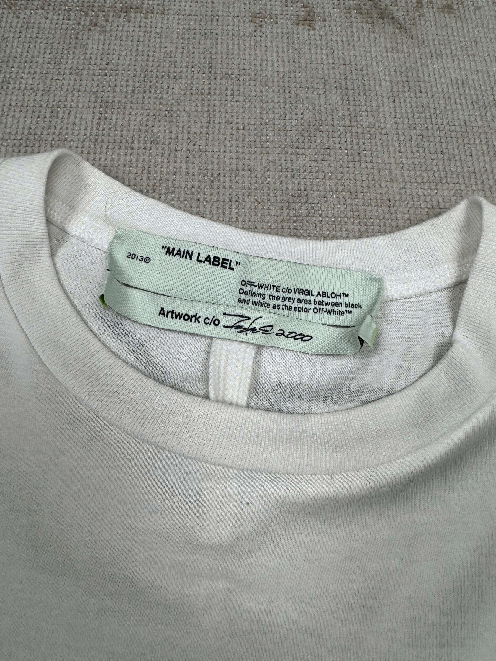 Off-White x Futura Oversized Fit Alien T-shirt - White Off-White