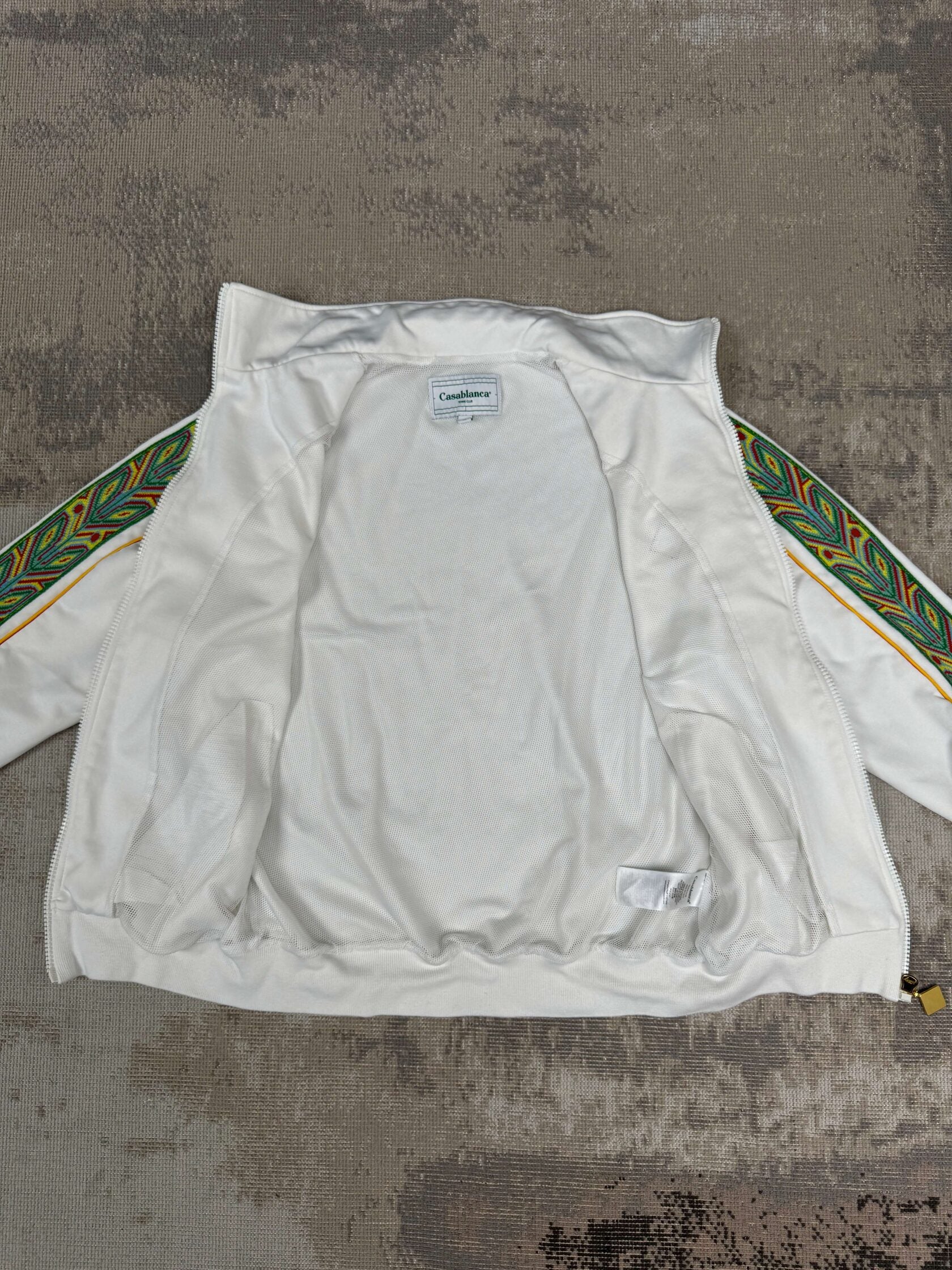 Casablanca Futuro Laurel Track Jacket - White Casablanca
