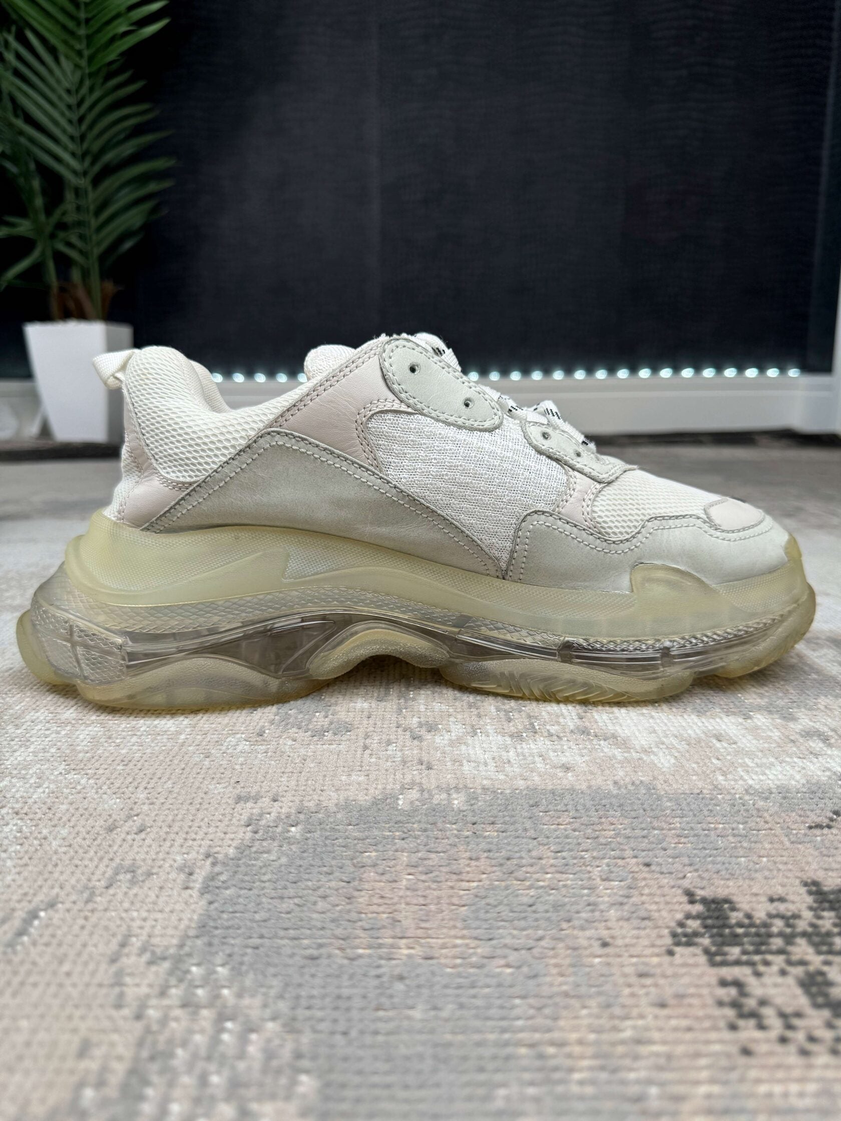 Balenciaga Triple S Clear Sole - White Balenciaga