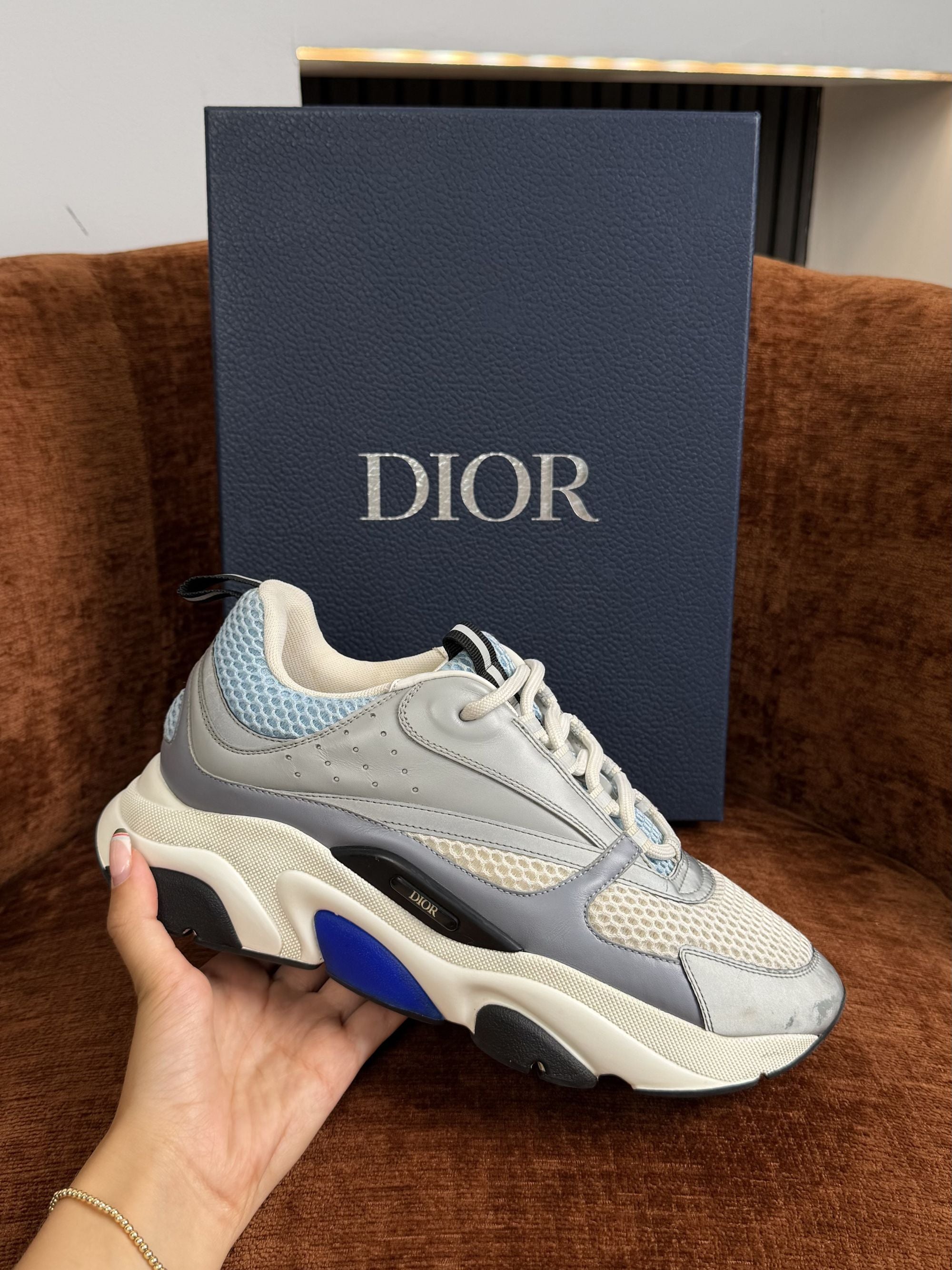 Dior B22 Trainer- Baby Blue Dior