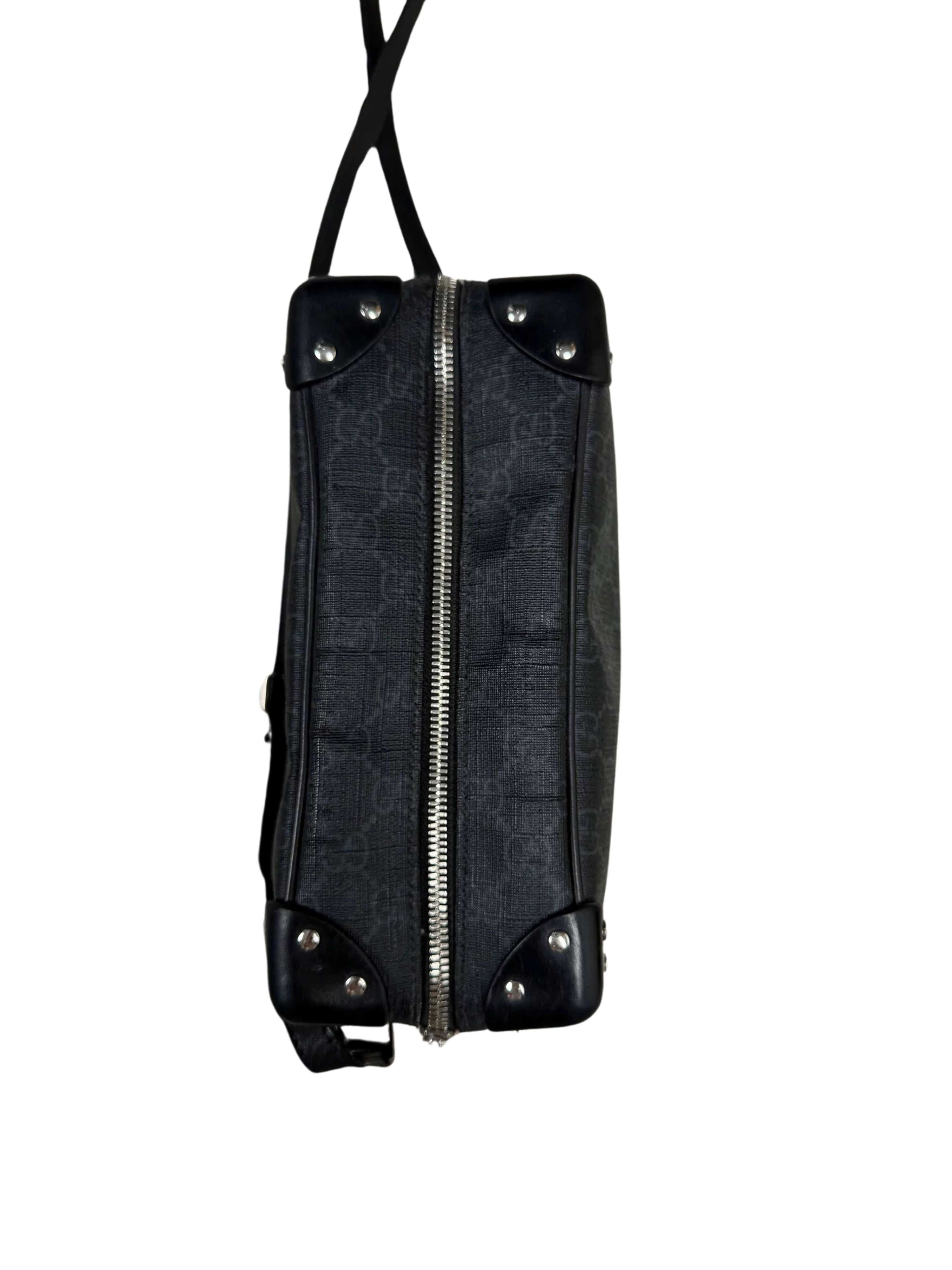 Gucci GG Supreme Soft Trunk Bag - Black