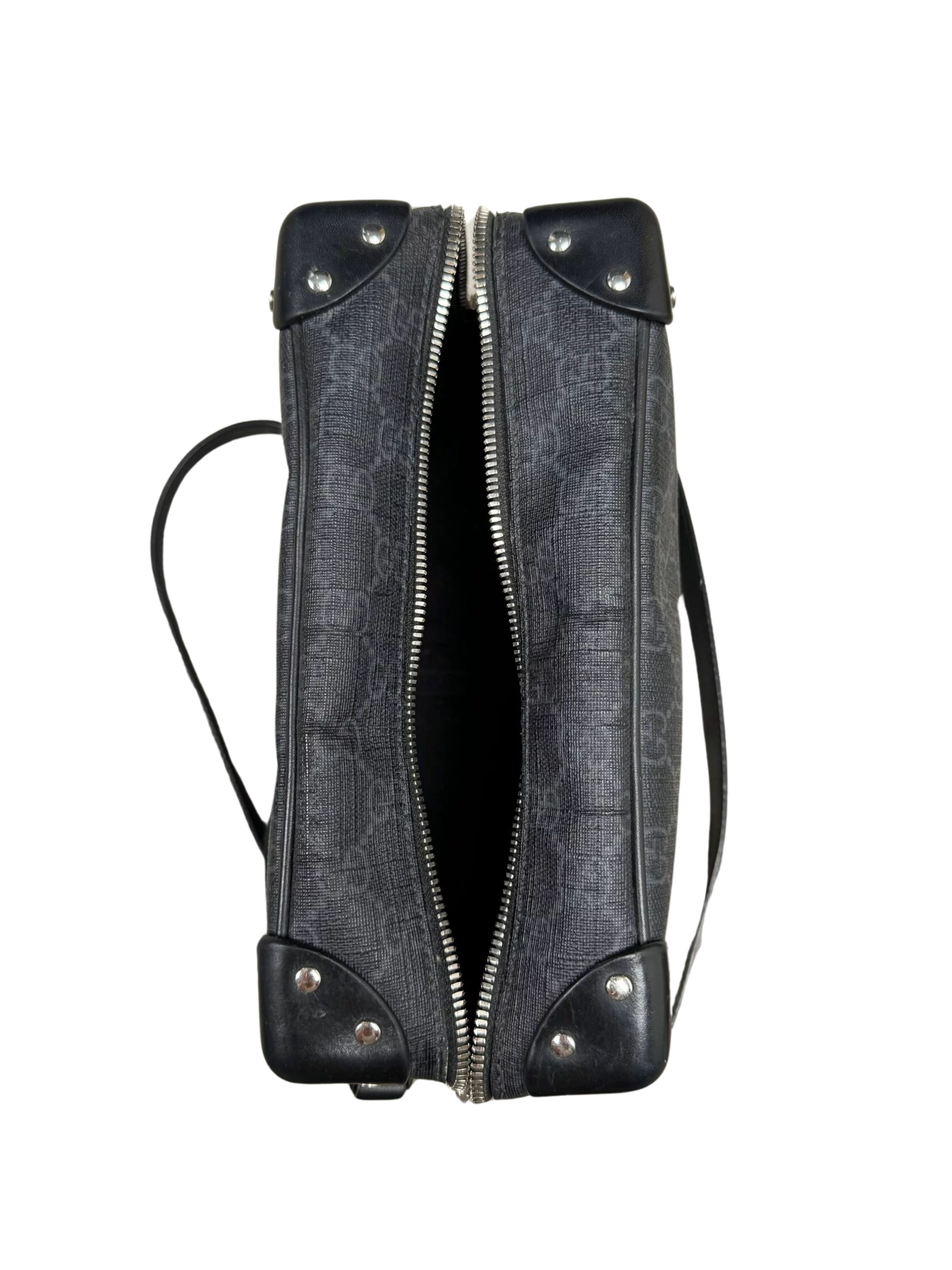 Gucci GG Supreme Soft Trunk Bag - Black