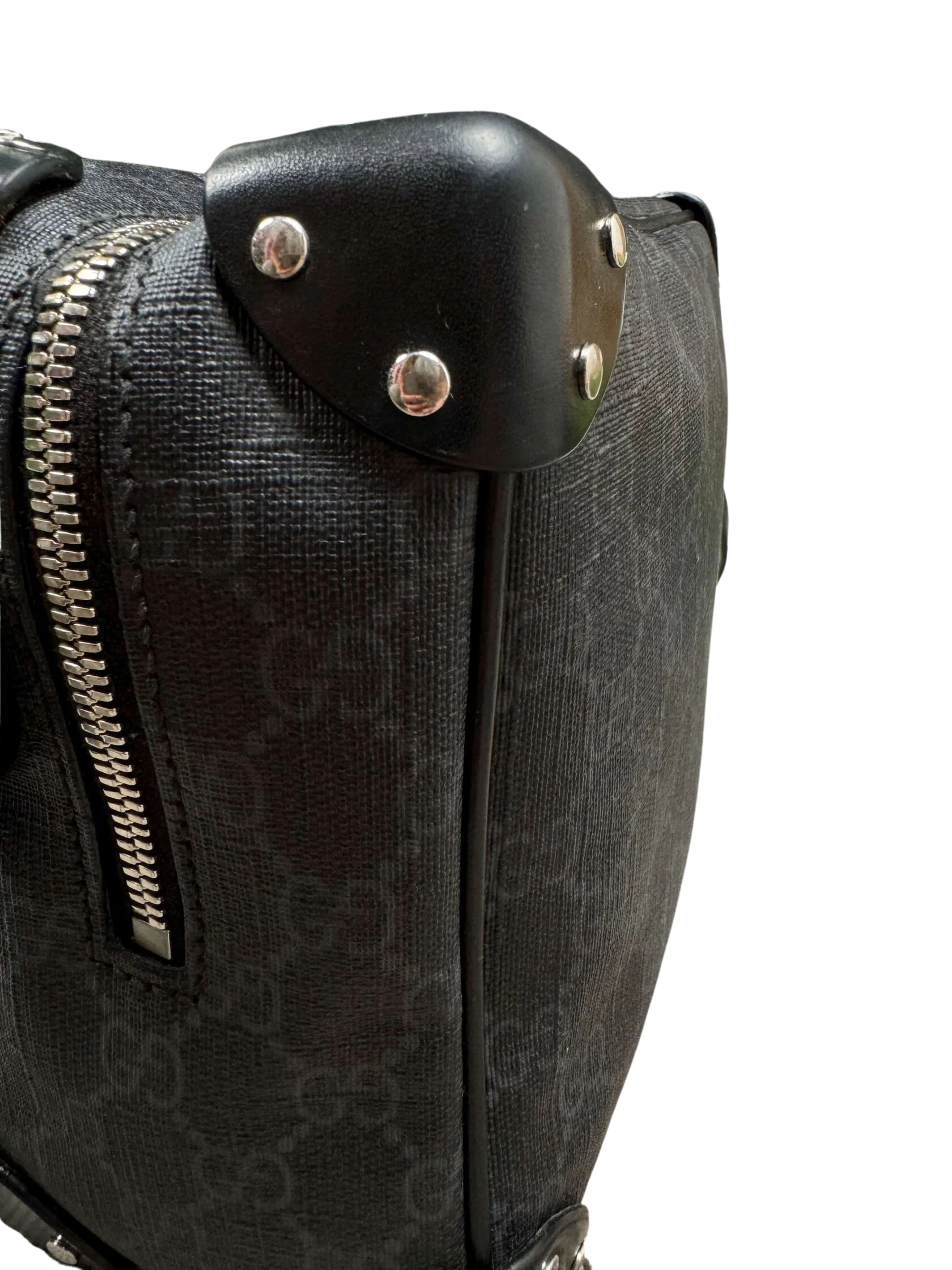 Gucci GG Supreme Soft Trunk Bag - Black