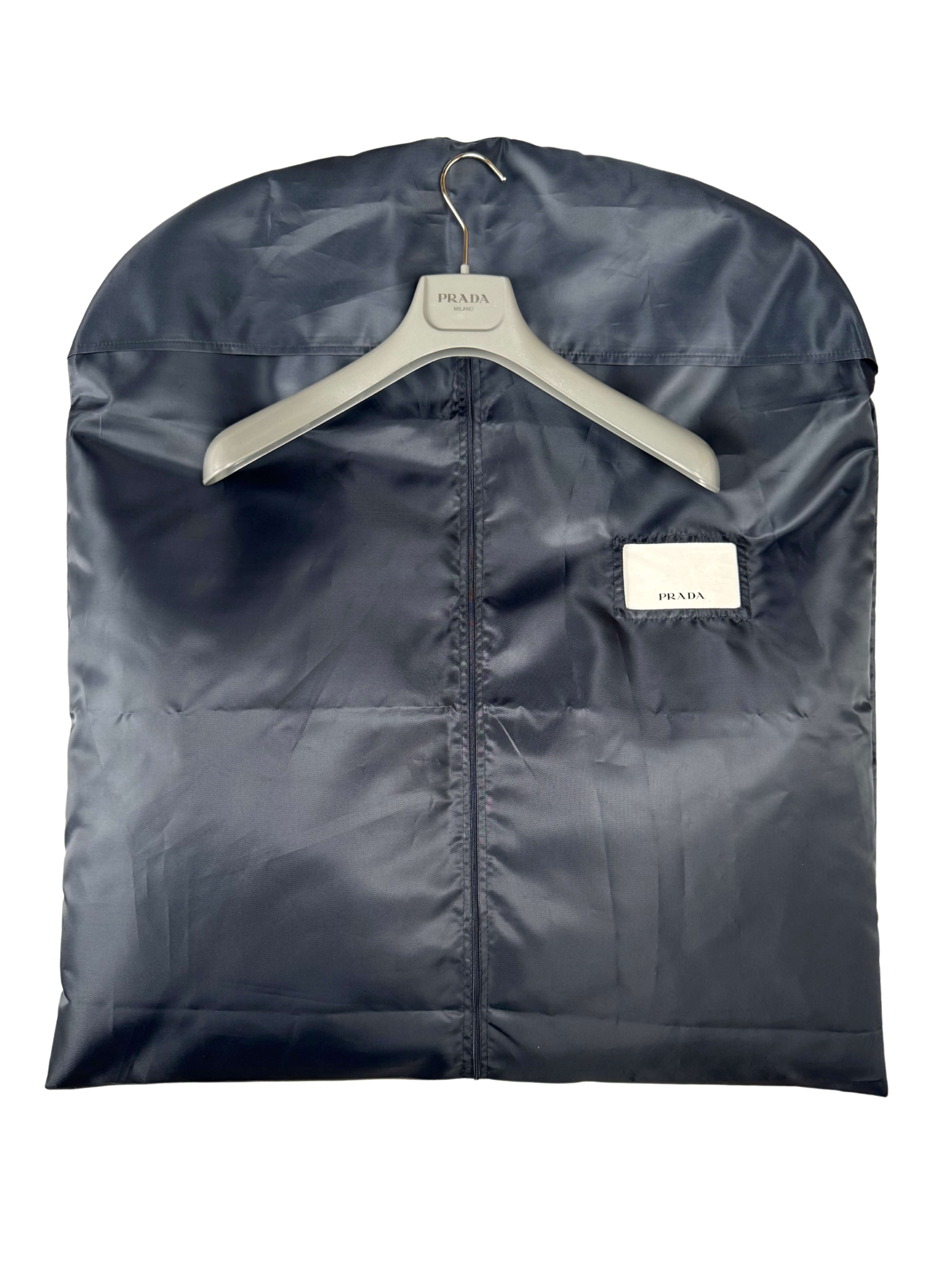 Prada Polyester Lightweight Padded Down Jacket - Red