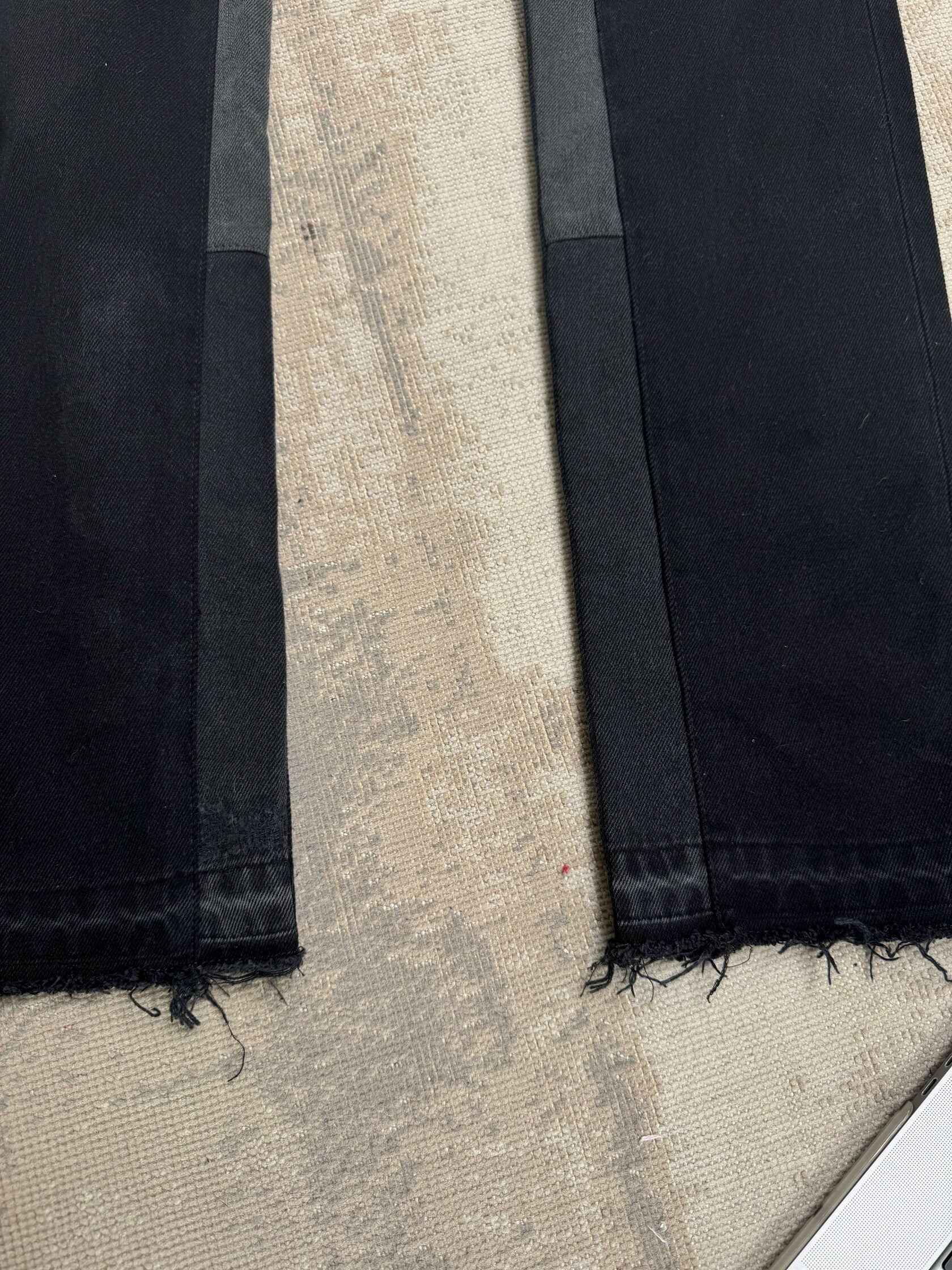 Lanvin x Gallery Dept Flared Jeans - Black Denim Gallery Dept