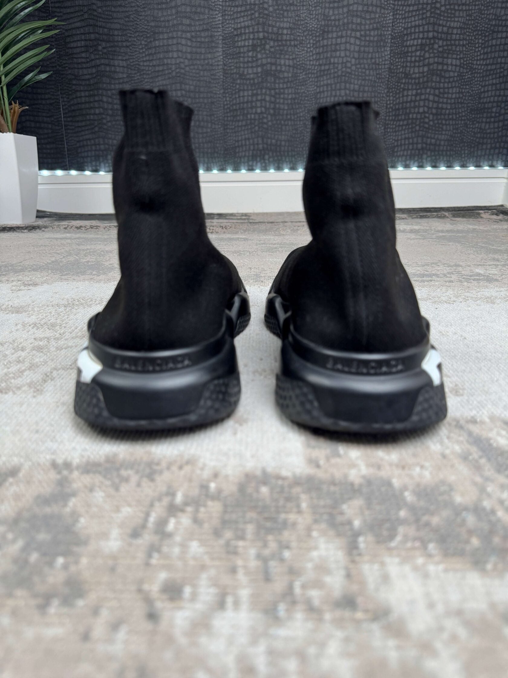 Balenciaga Graffiti Speed Trainer - Black Balenciaga