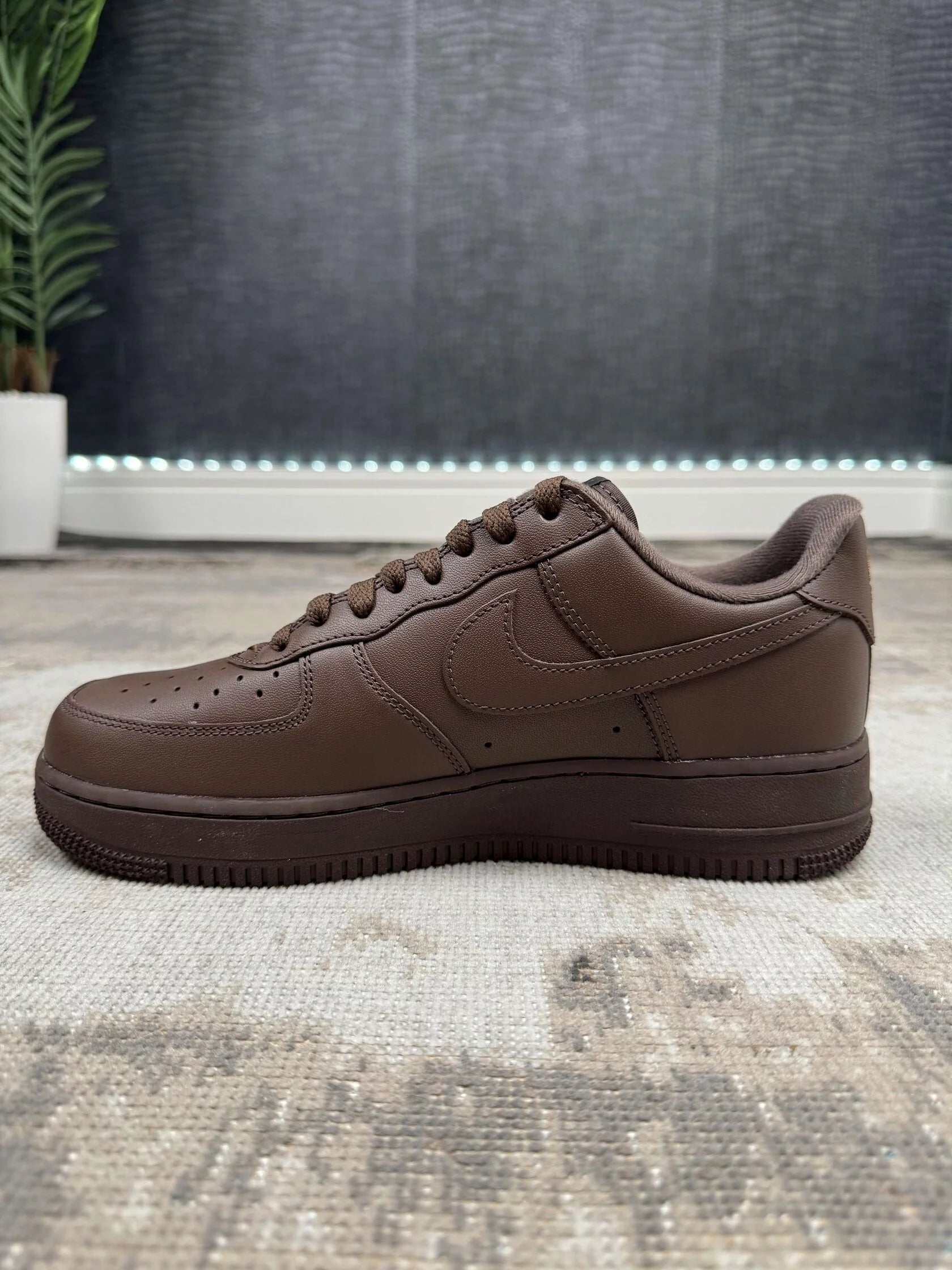 Nike Supreme x Air Force 1 Low 'Box Logo' - Brown (Unused) Nike