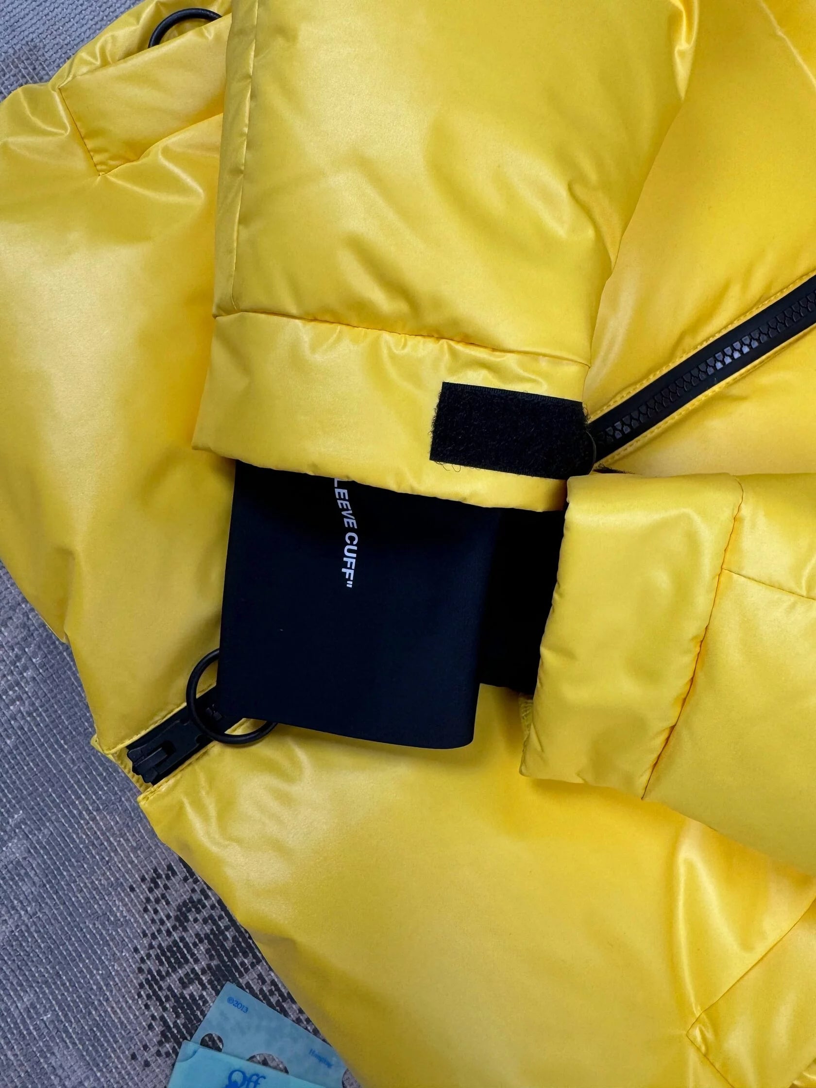 Off-White Equipment Ski Jacket - Yellow Off-White