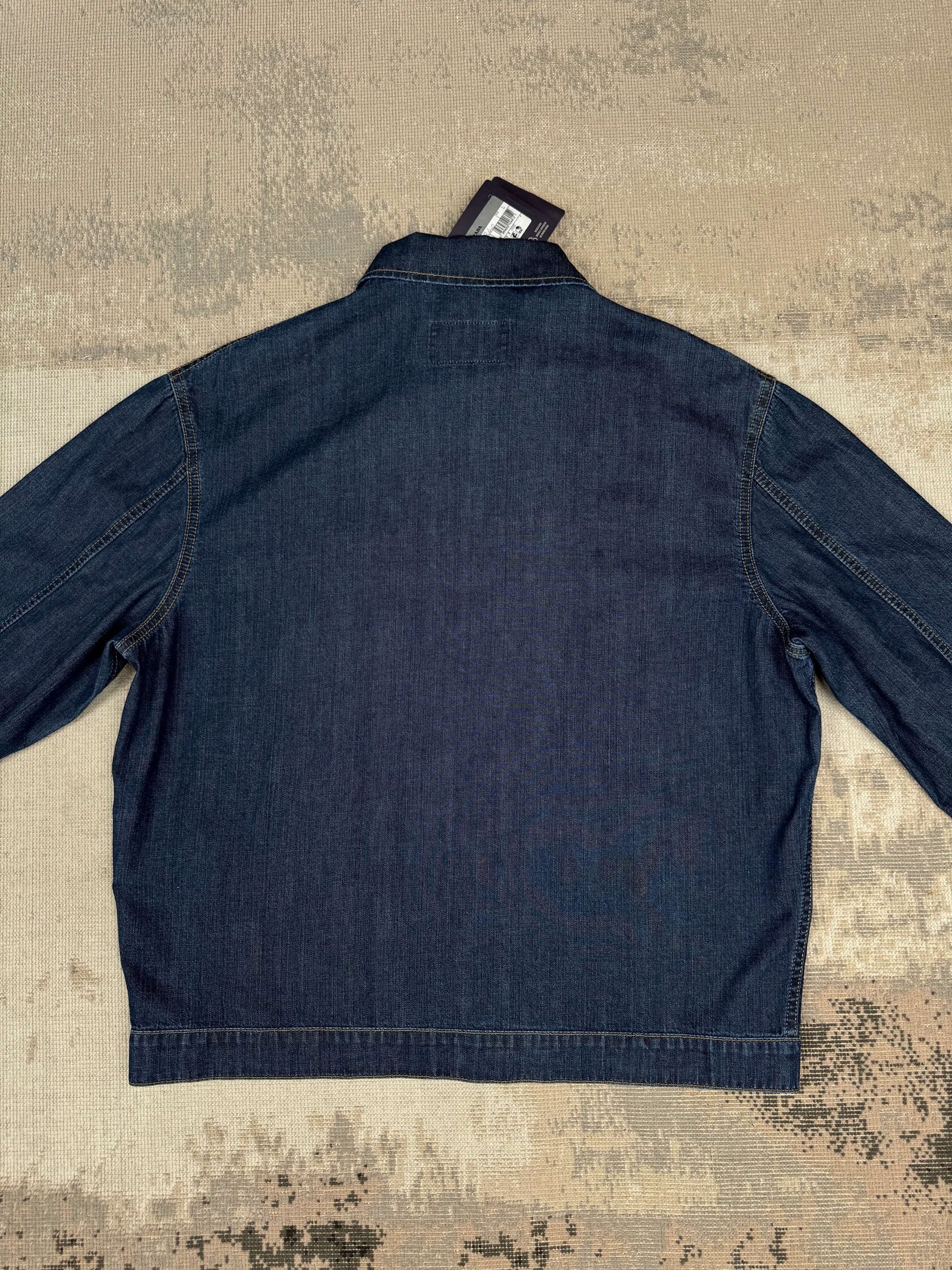 Prada Light Denim Zipper Jacket (Unused) Prada