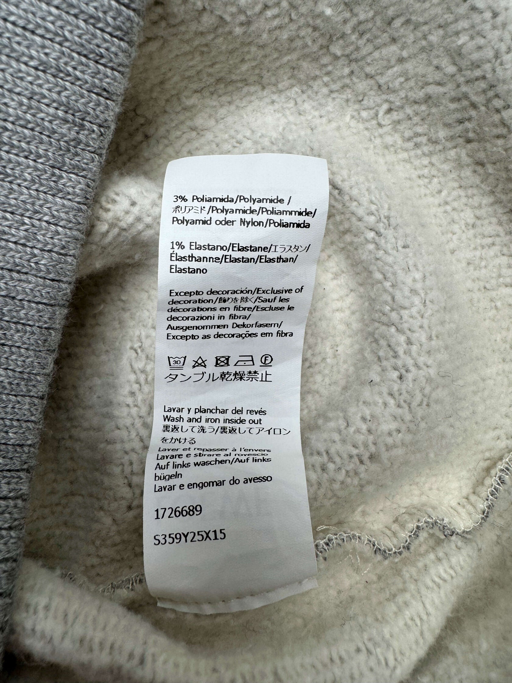 Loewe Logo-Printed Hoodie - Grey Loewe
