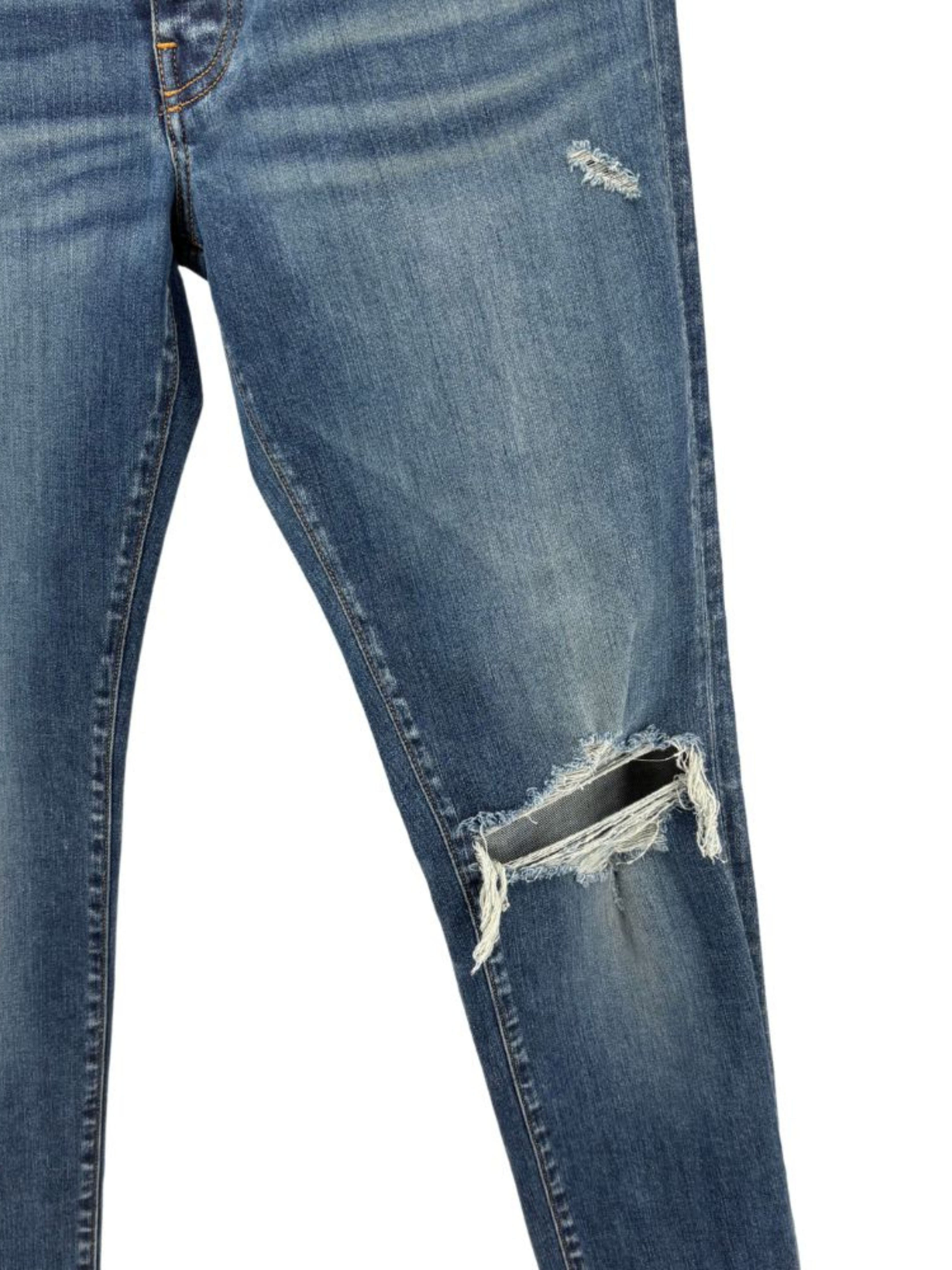 Amiri Distressed Jeans - Denim Blue