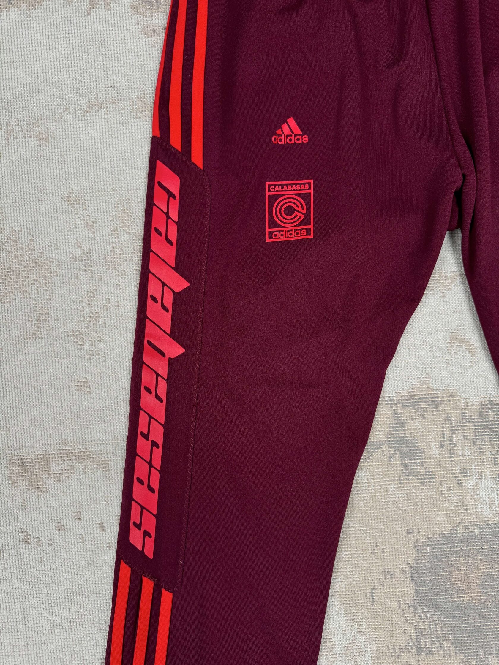 Yeezy Calabasas Track Joggers - Burgundy Yeezy