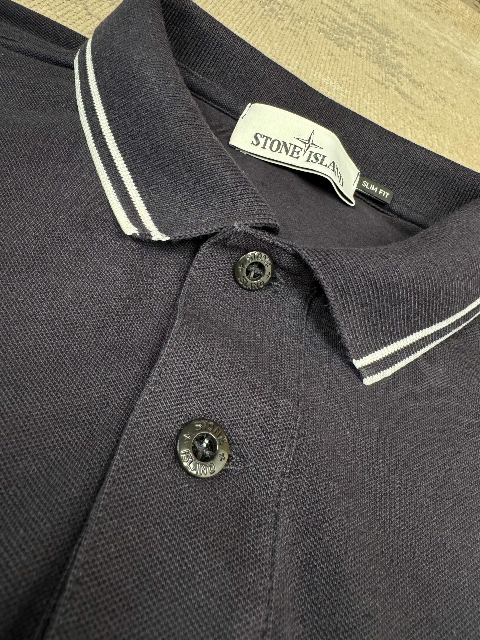 Stone Island Compass Polo - Navy Stone Island