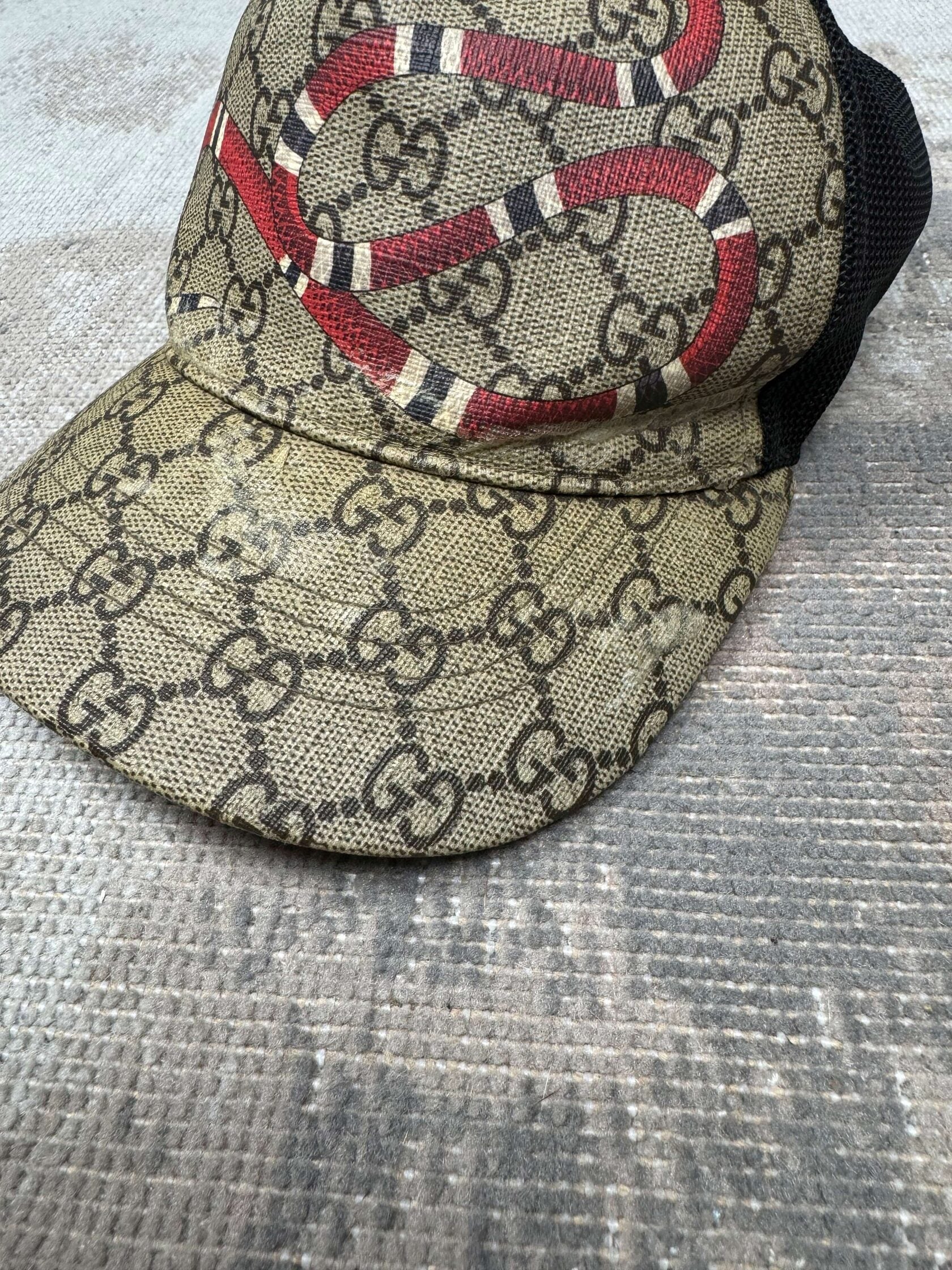 Gucci Kingsnake Baseball Hat - Beige Gucci