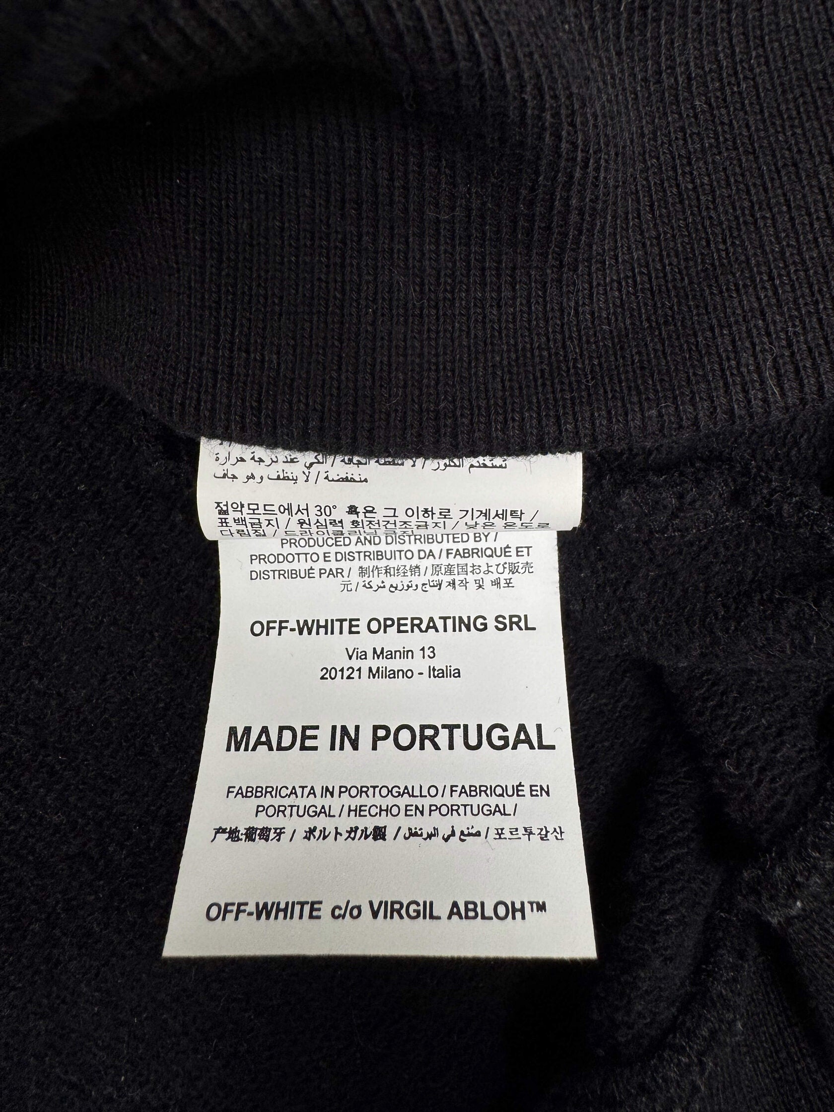 Off-White Pascal Painting Hoodie - Black Off-White
