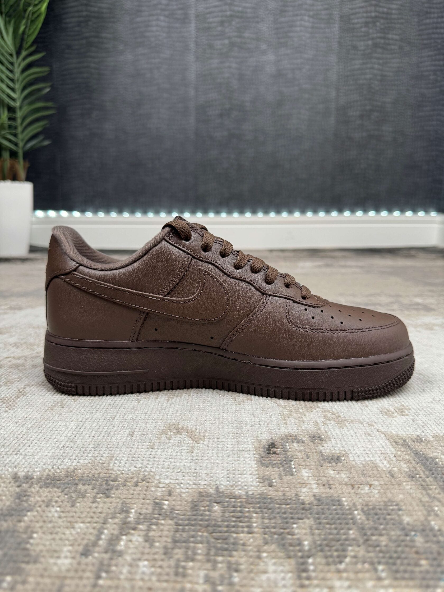Nike Supreme x Air Force 1 Low 'Box Logo' - Brown (Unused) Nike