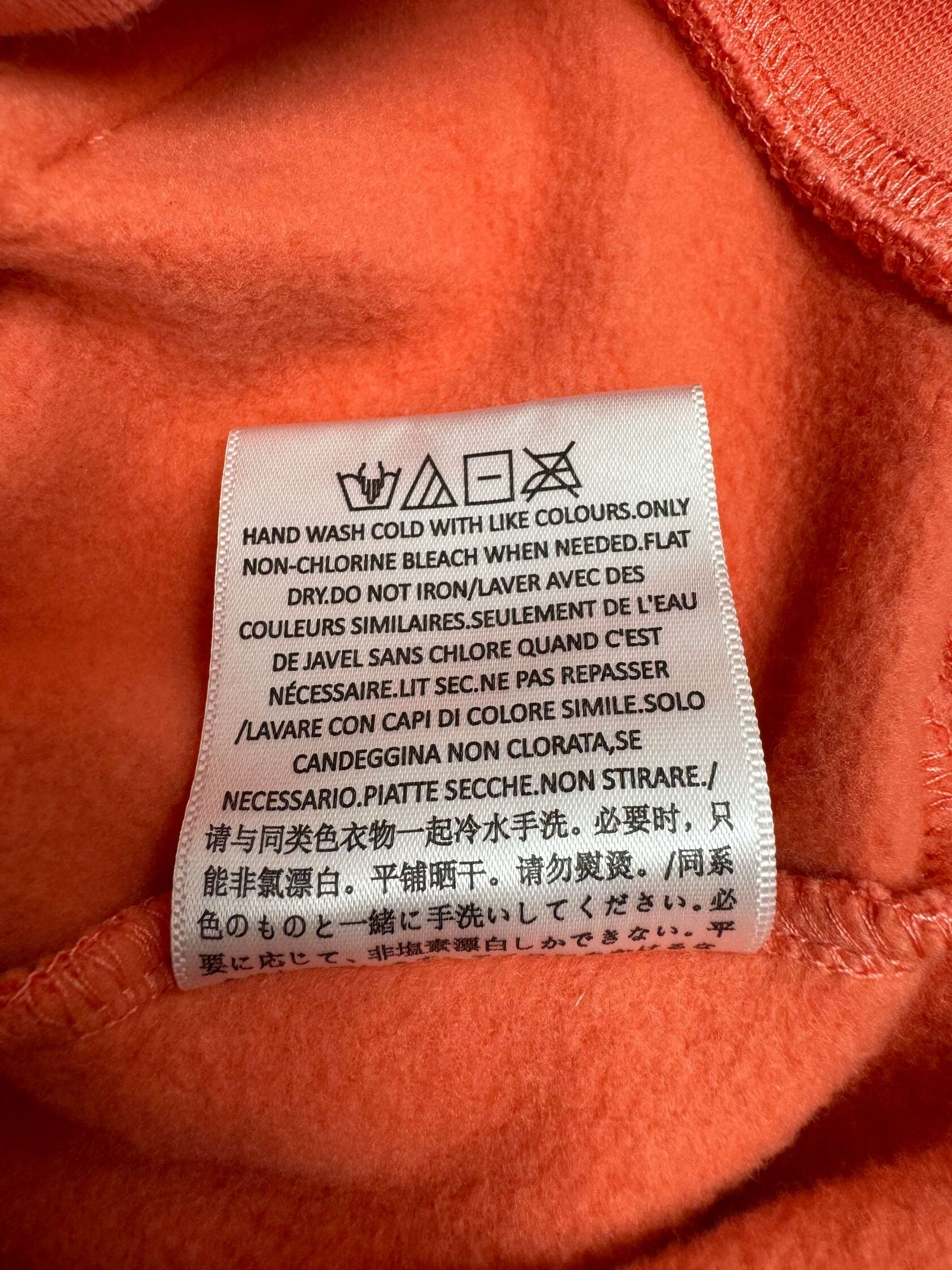 Essentials Fear of God Relaxed Hoodie - Coral Fear of God