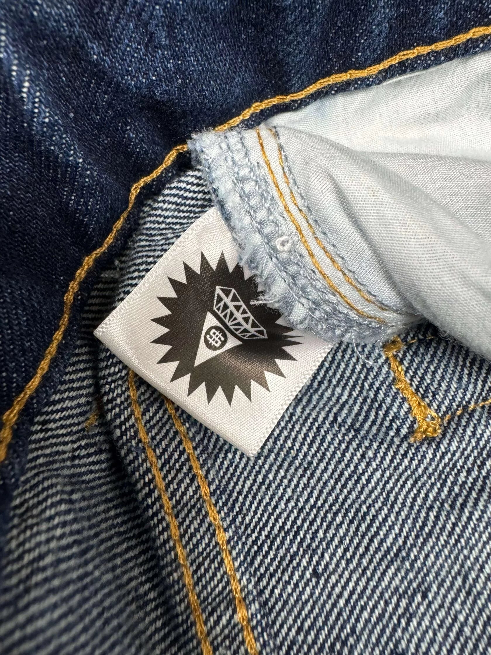 Billionaires Boys Club Ice Cream Running Dog Jeans - Indigo Denim (Unused) Billionaires Boys Club