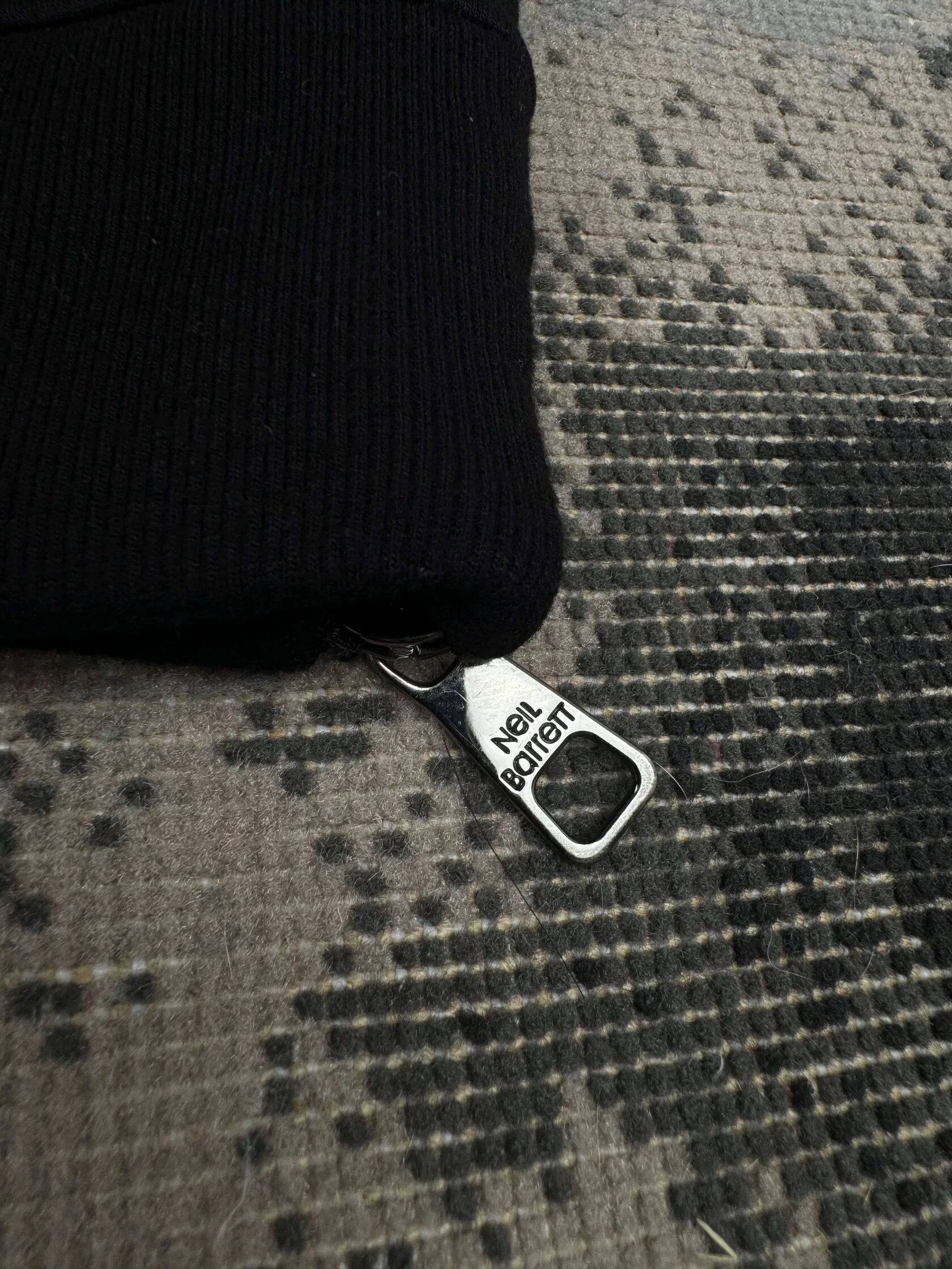 Neil Barrett Lightning Bolt Jumper - Black