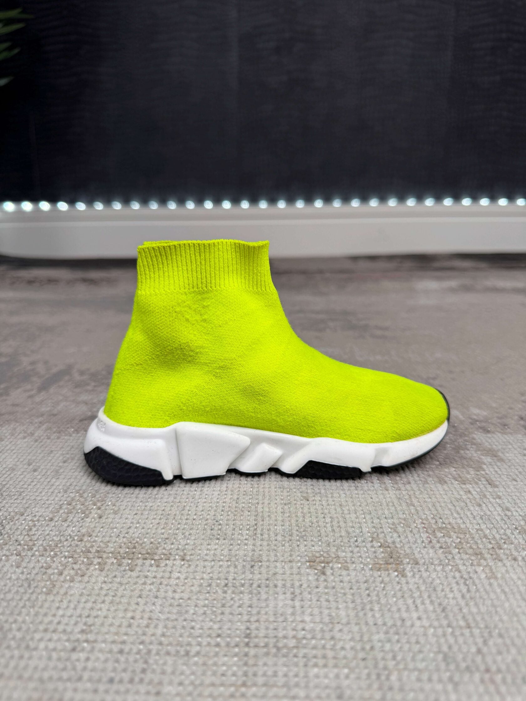 KIDS - Balenciaga Speed Trainers - Yellow Balenciaga
