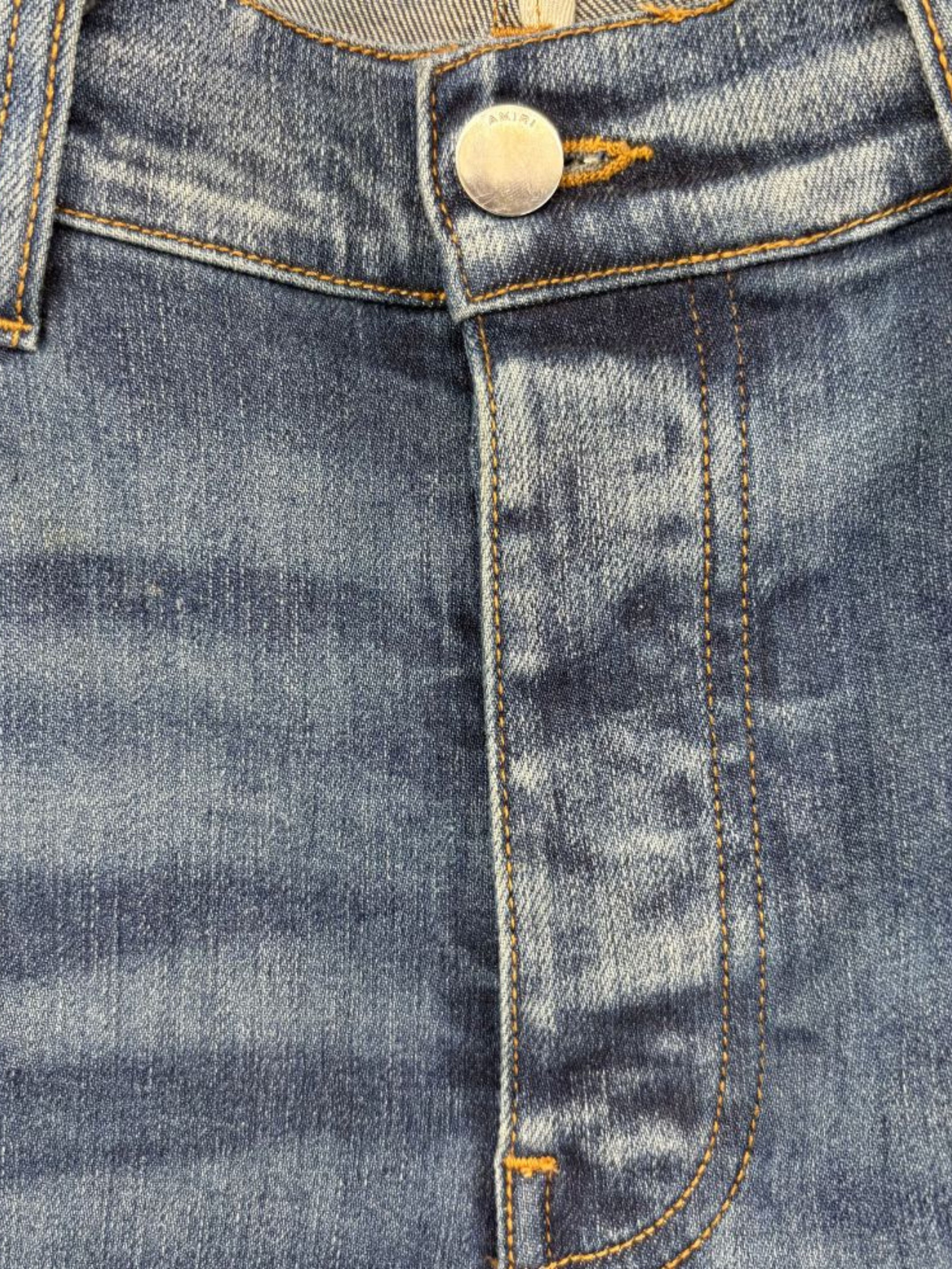 Amiri Distressed Jeans - Denim Blue