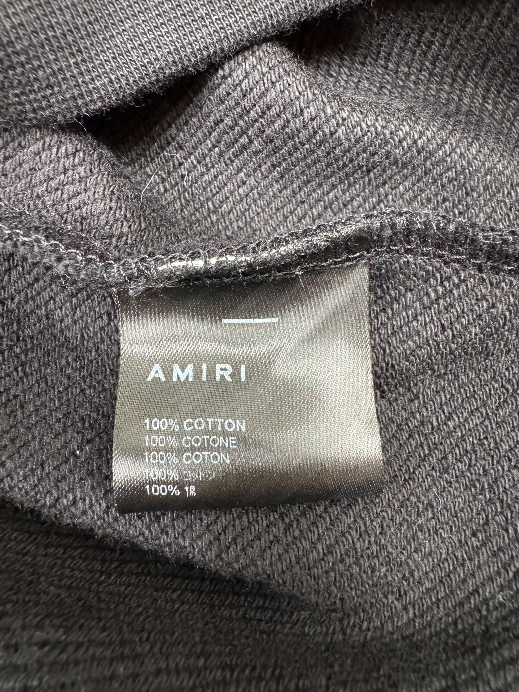 KIDS - Amiri Bones Logo Printed Hoodie - Black