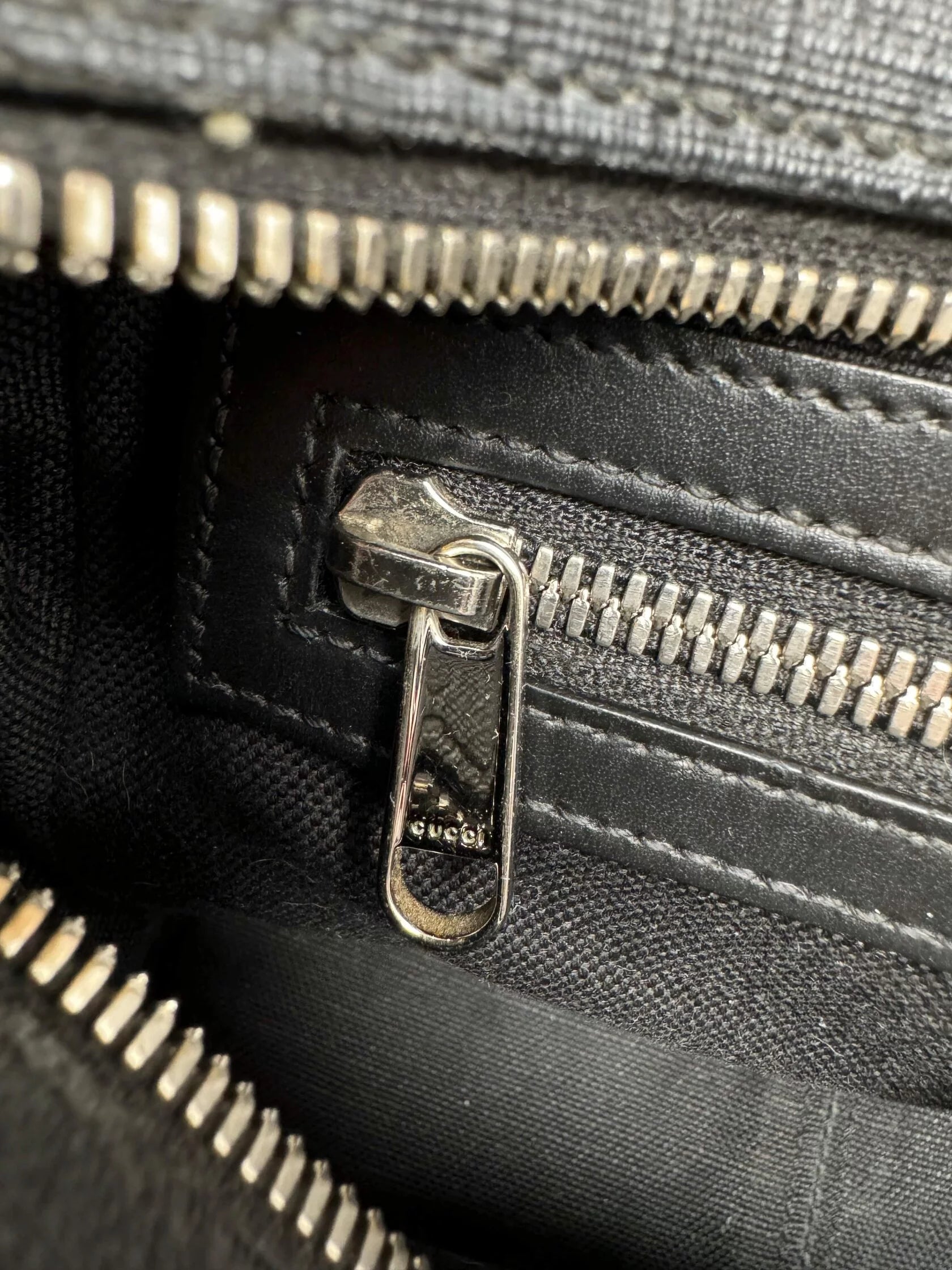 Gucci GG Supreme Soft Trunk Bag - Black