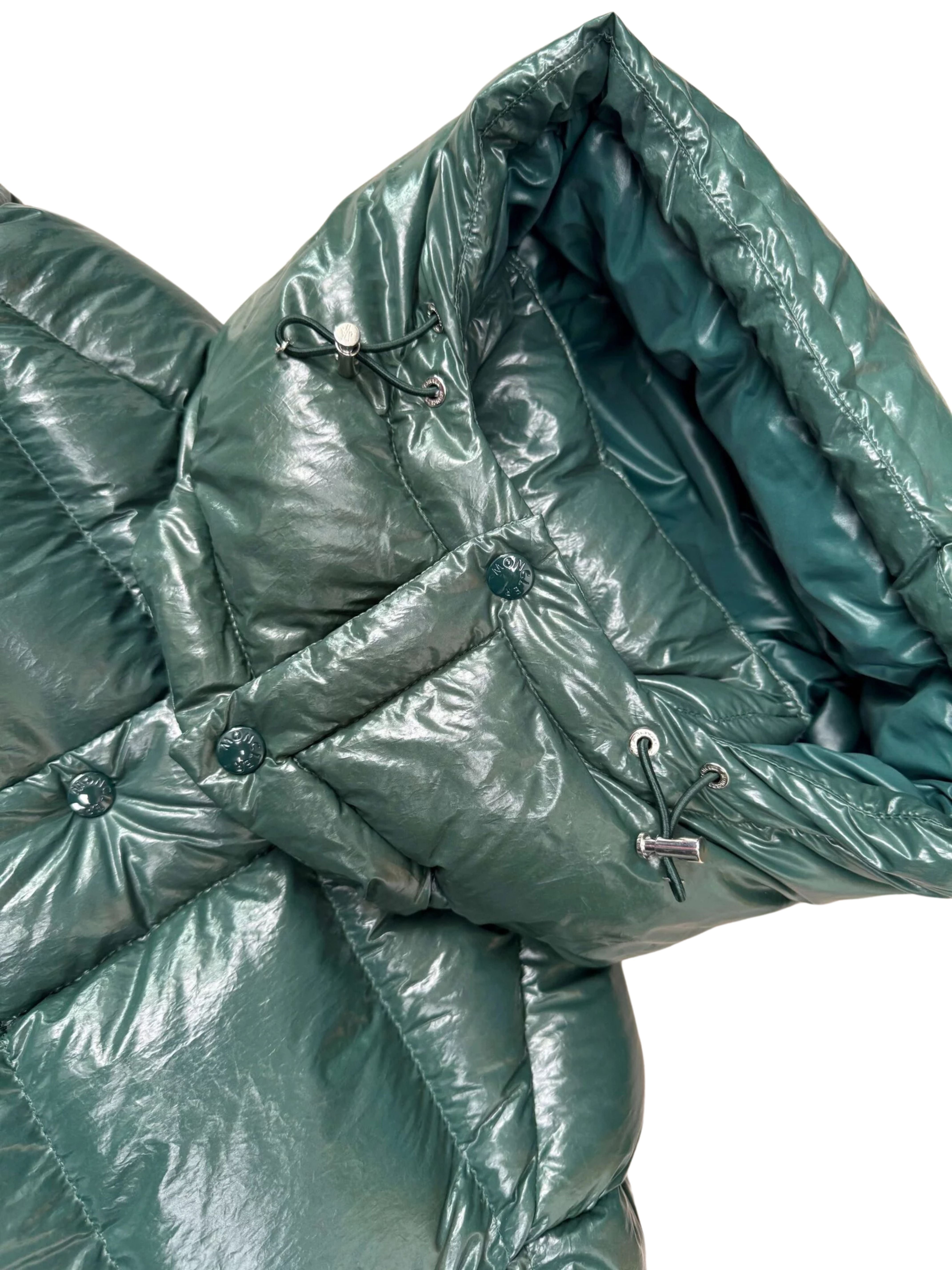 Moncler Maya Down Coat - Green (Unused)
