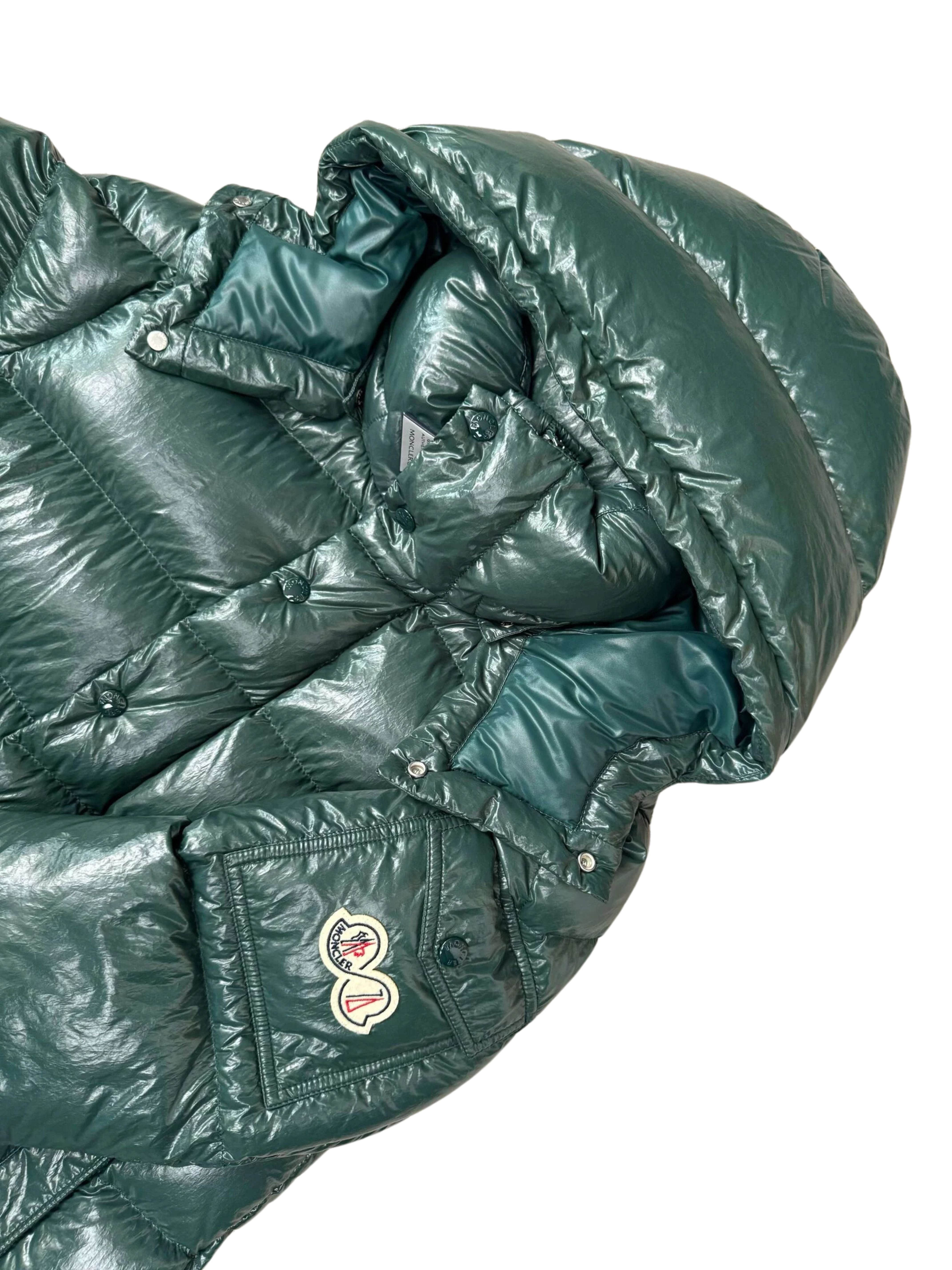 Moncler Maya Down Coat - Green (Unused)