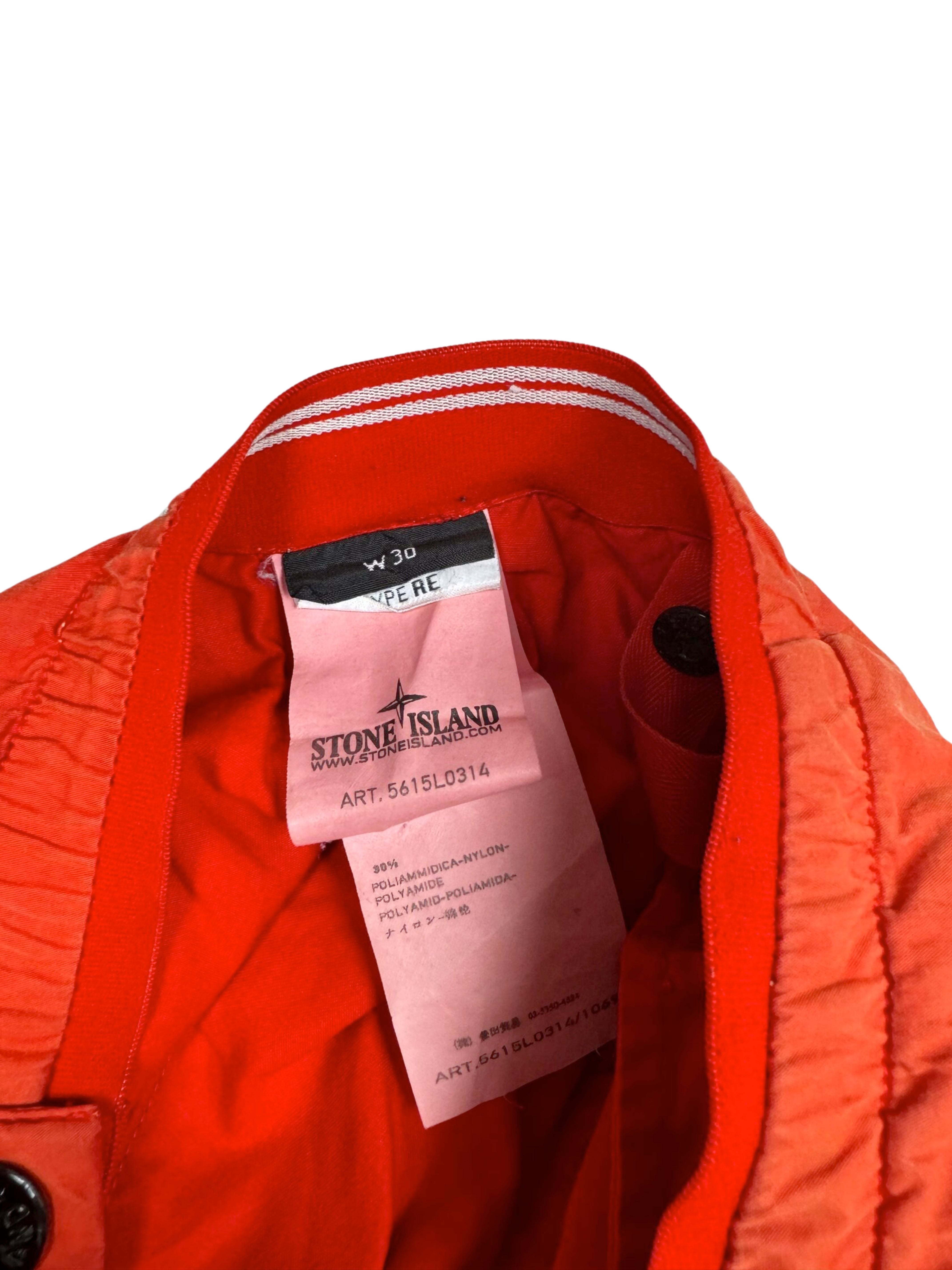 Stone Island Cargo Shorts - Orange Stone Island
