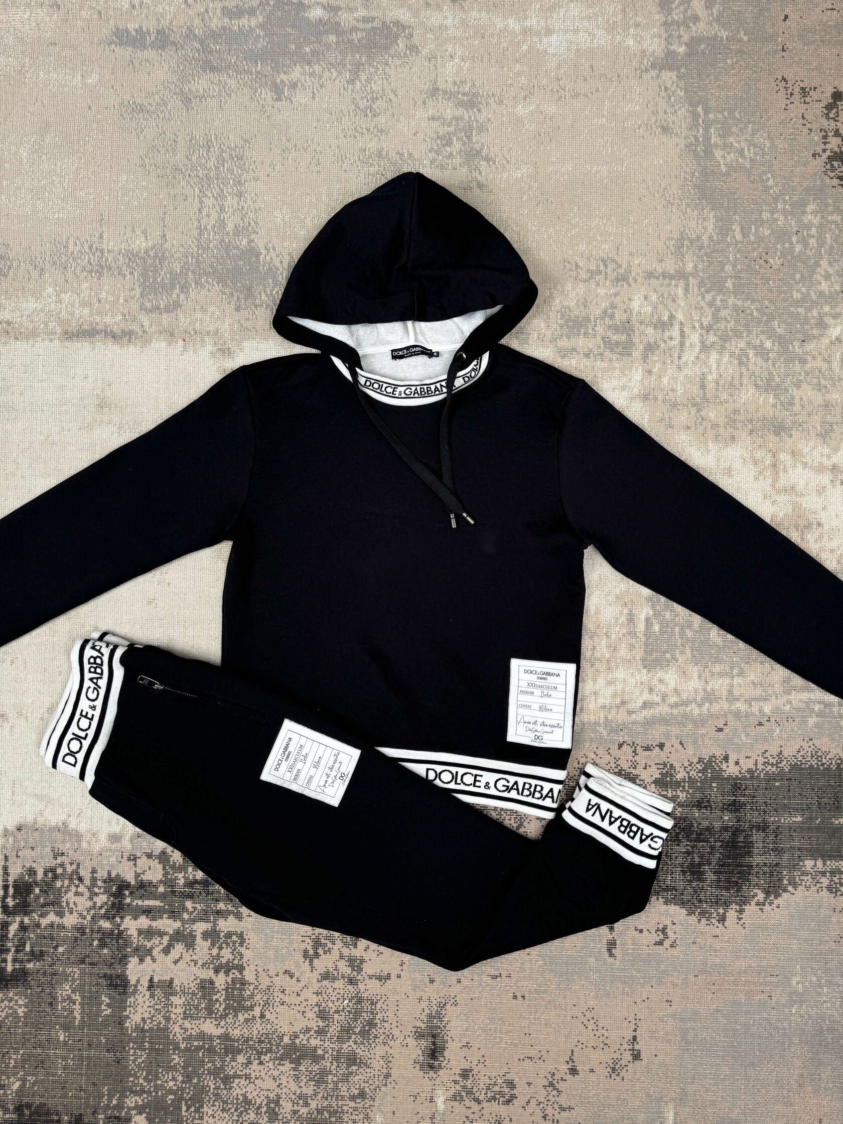 Dolce & Gabbana Dominus Tracksuit - Black