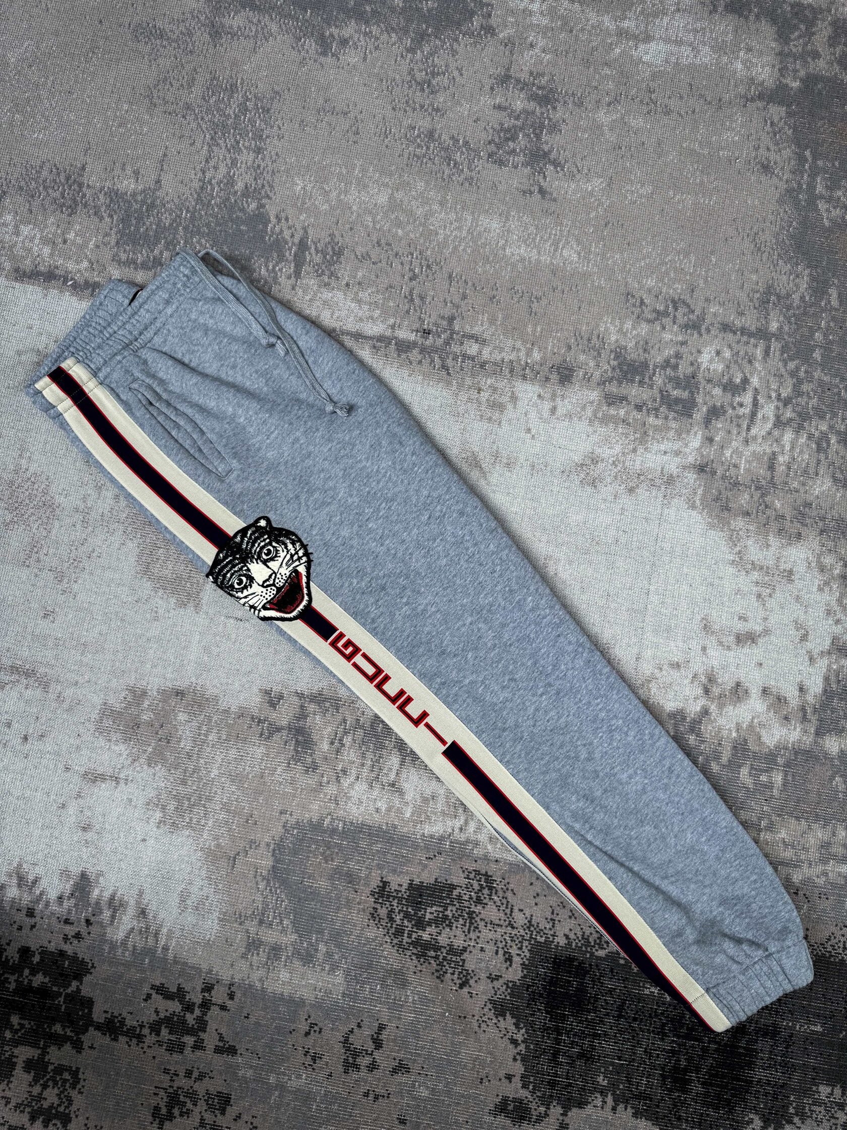 Gucci Bengal Tiger Stripe Tracksuit - Grey Gucci
