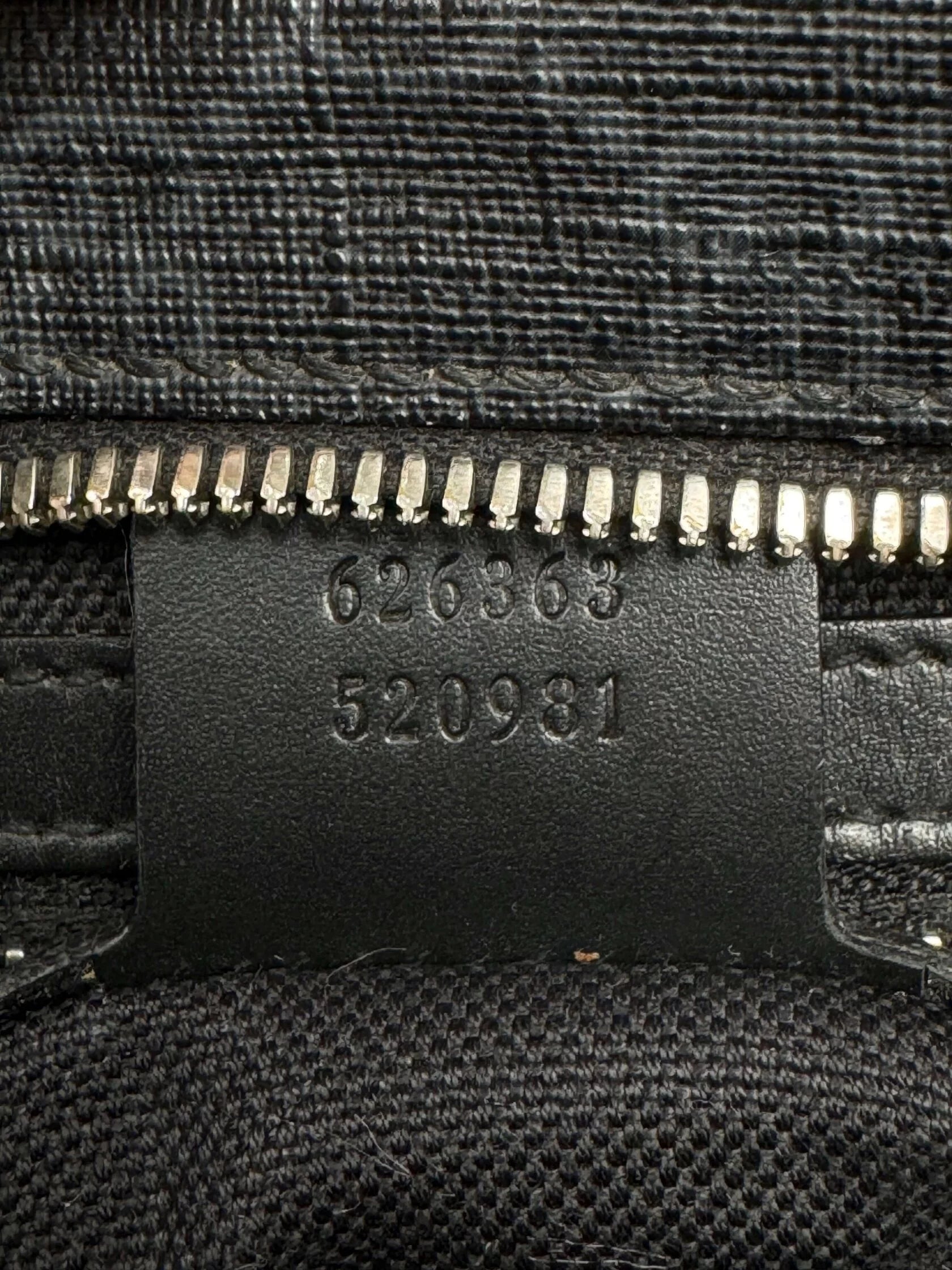 Gucci GG Supreme Soft Trunk Bag - Black