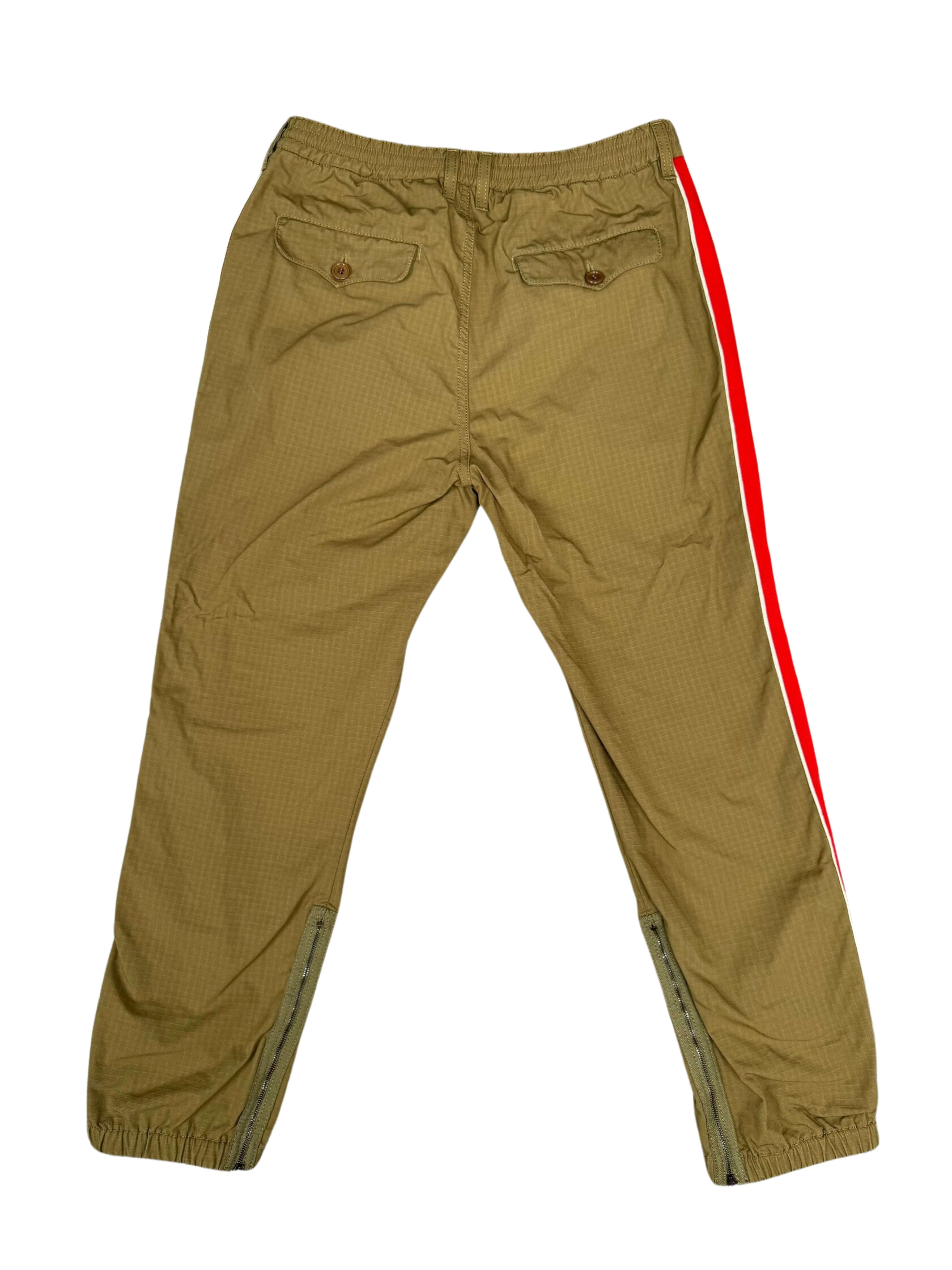 Gucci Stripe Logo Trousers - Neutral