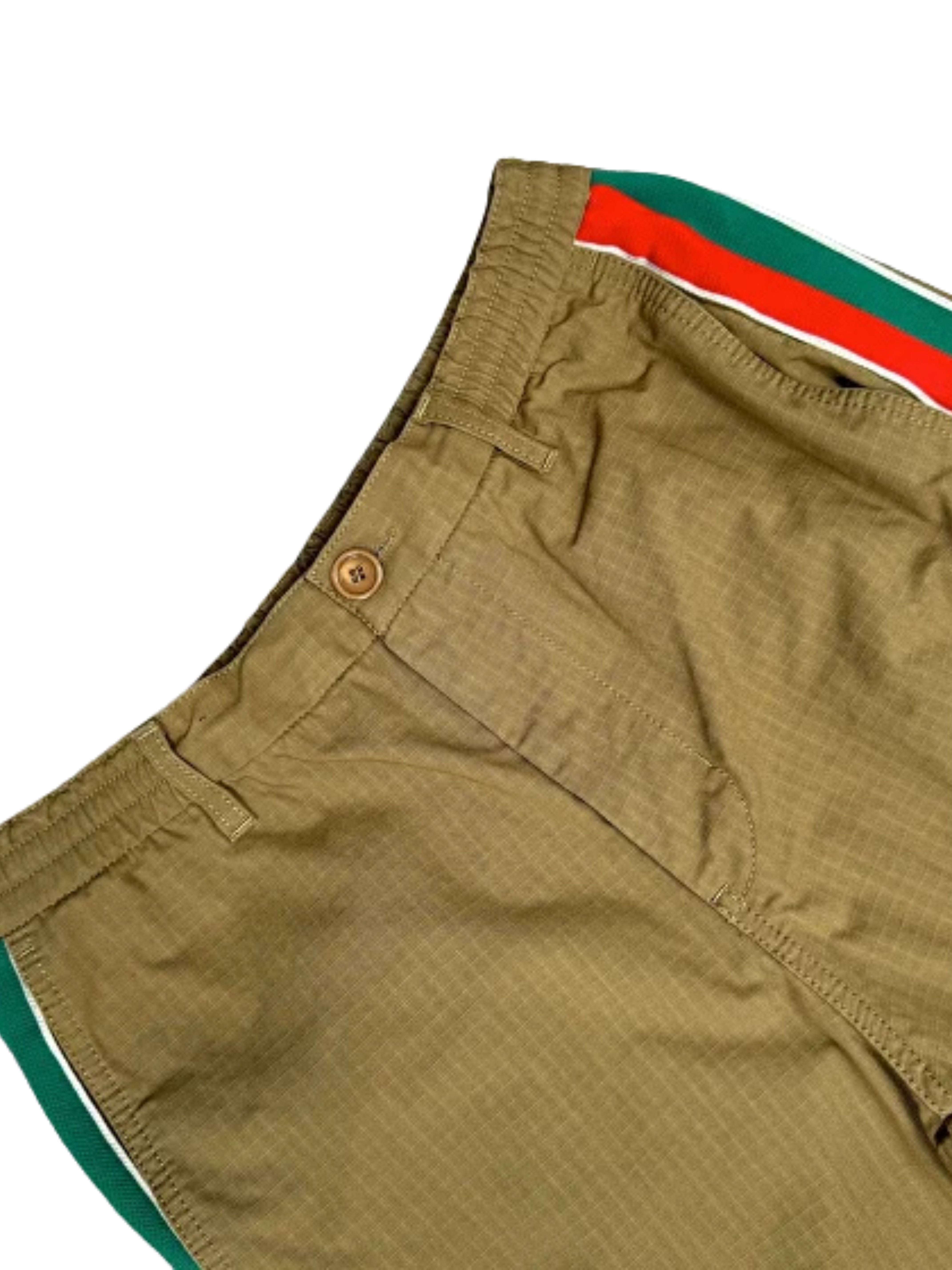 Gucci Stripe Logo Trousers - Neutral