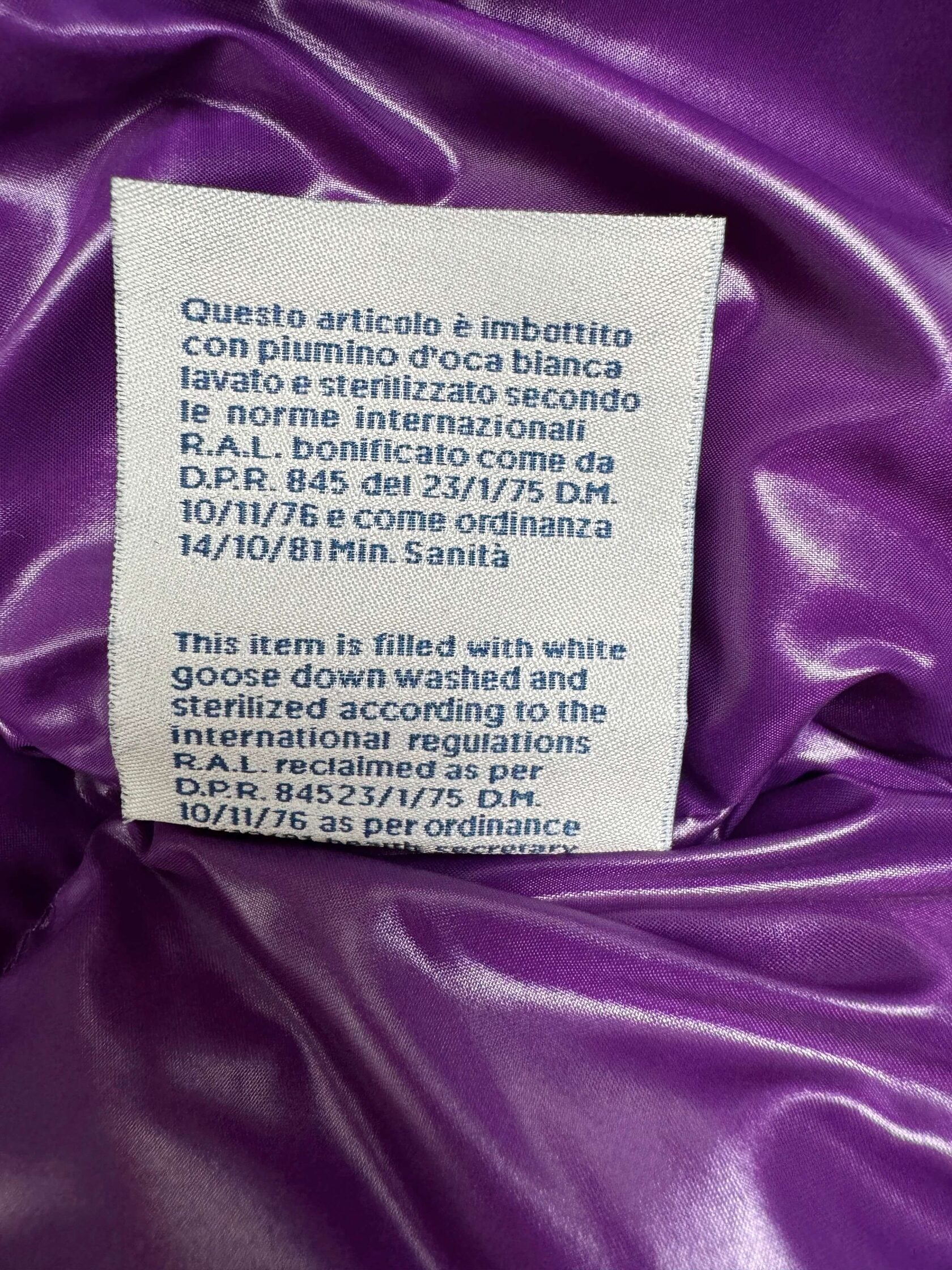 Moncler Maya Down Coat - Purple (Unused)