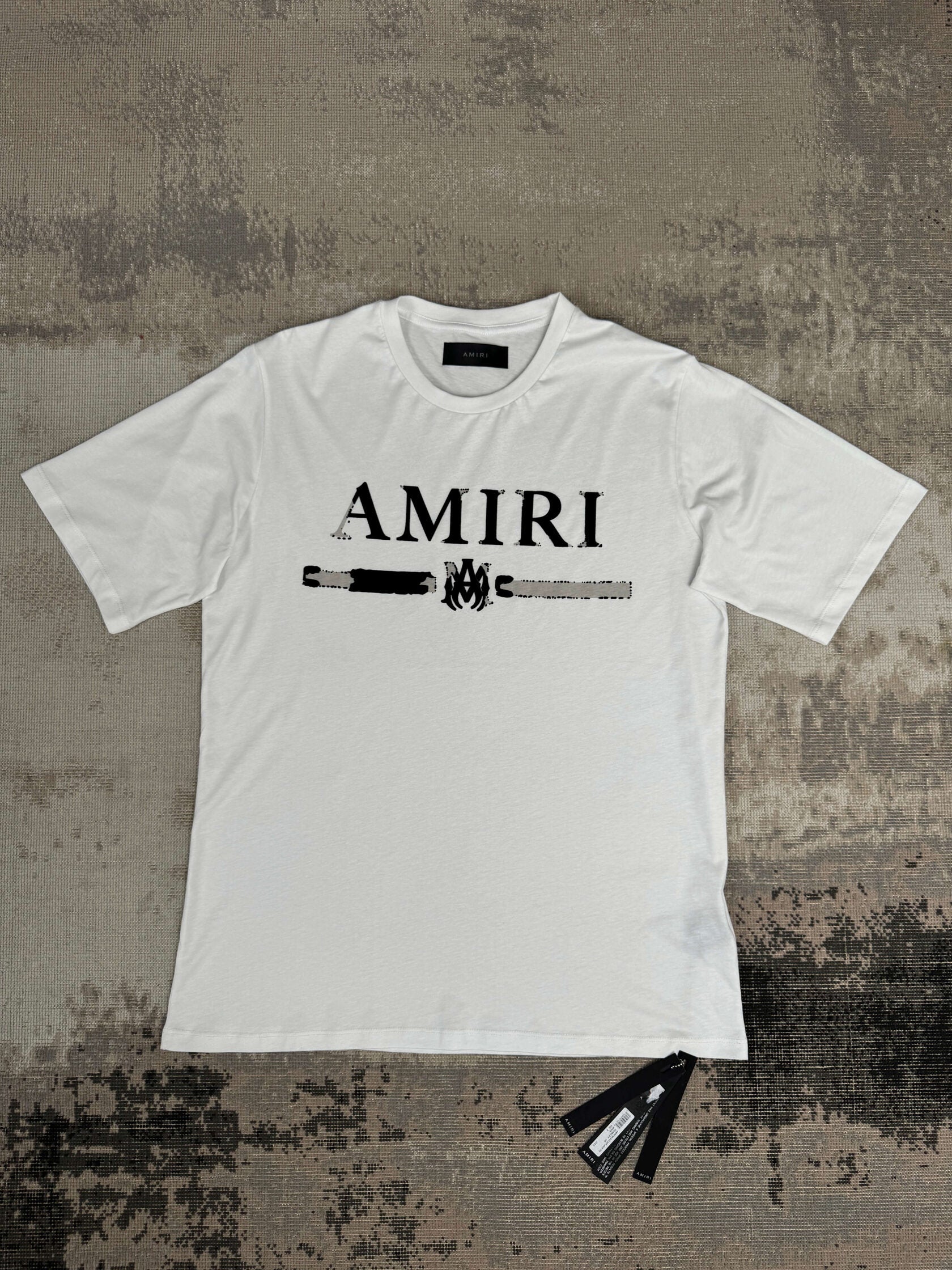 Amiri Bar Applique T-Shirt - White (Unused) Amiri