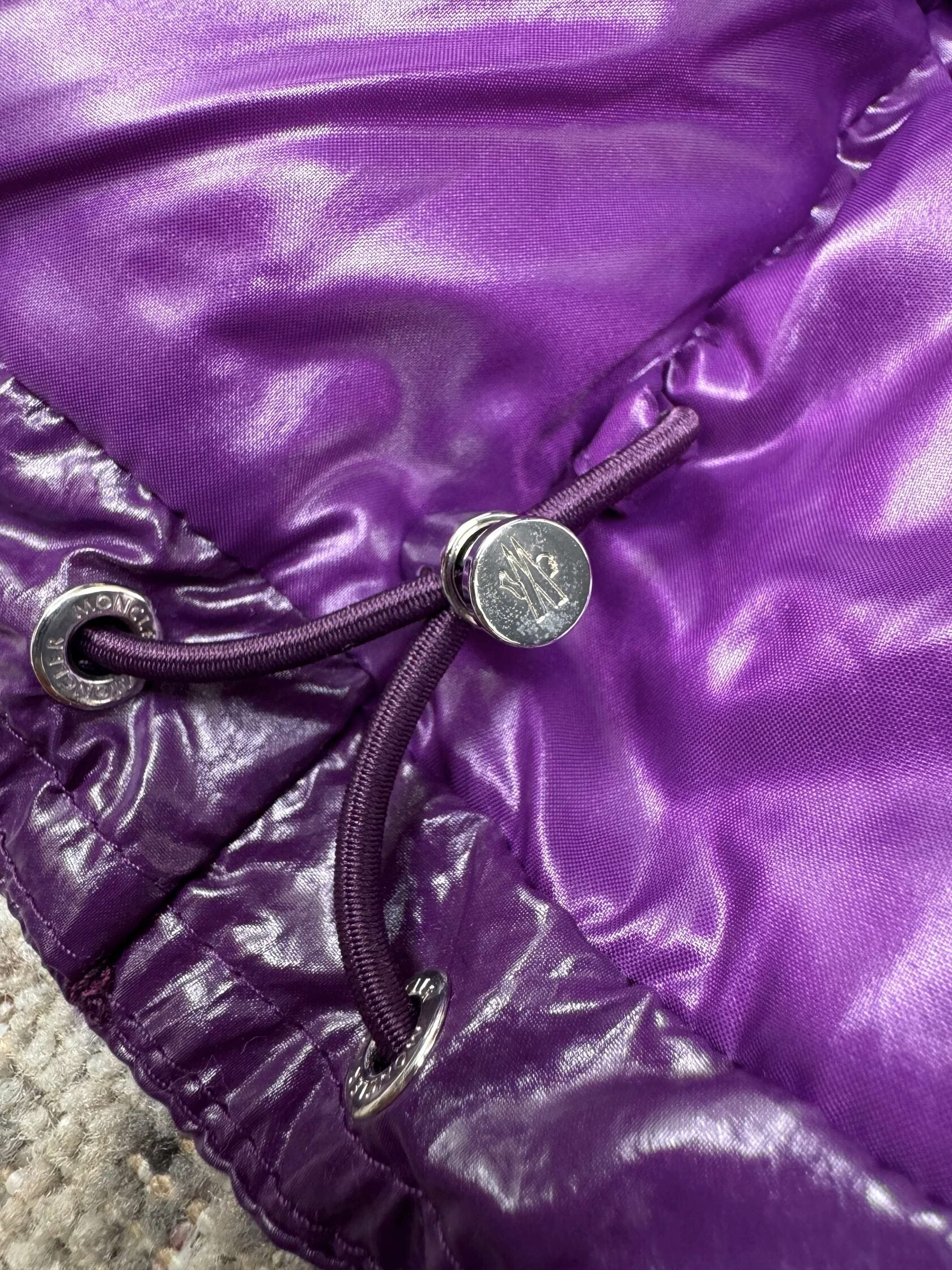 Moncler Maya Down Coat - Purple (Unused)