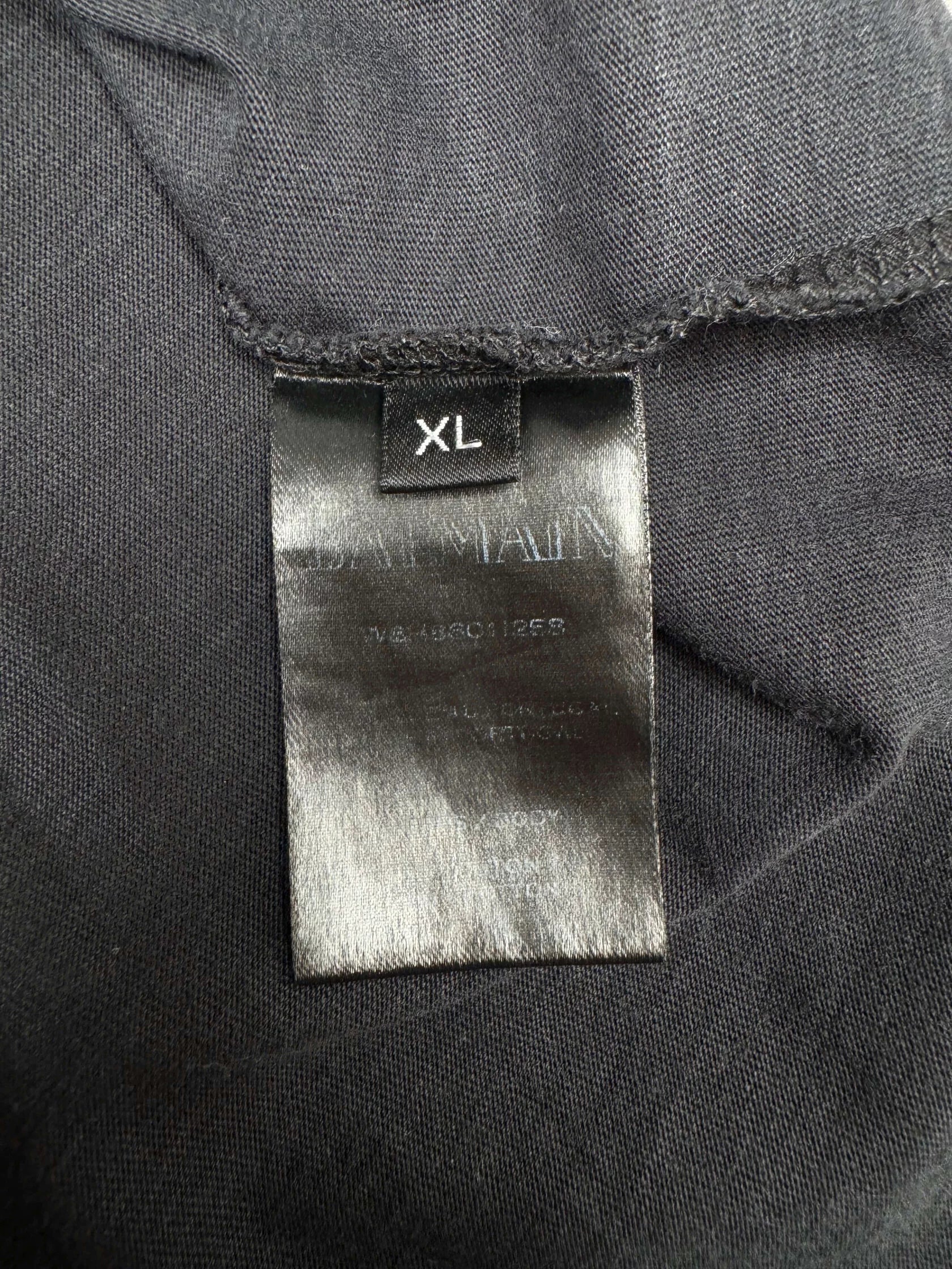 Balmain Printed Logo T-Shirt - Black Balmain