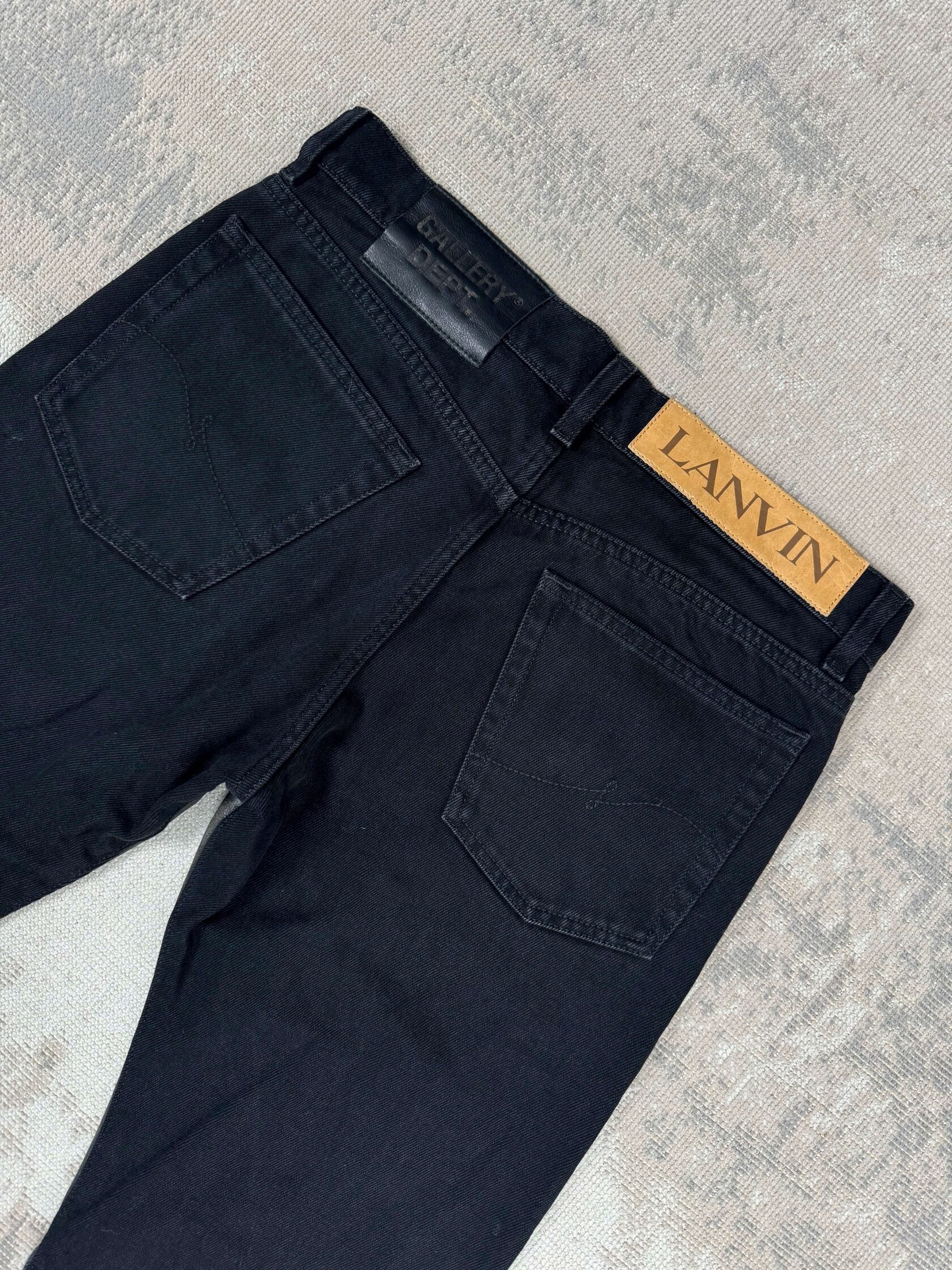Lanvin x Gallery Dept Flared Jeans - Black Denim Gallery Dept