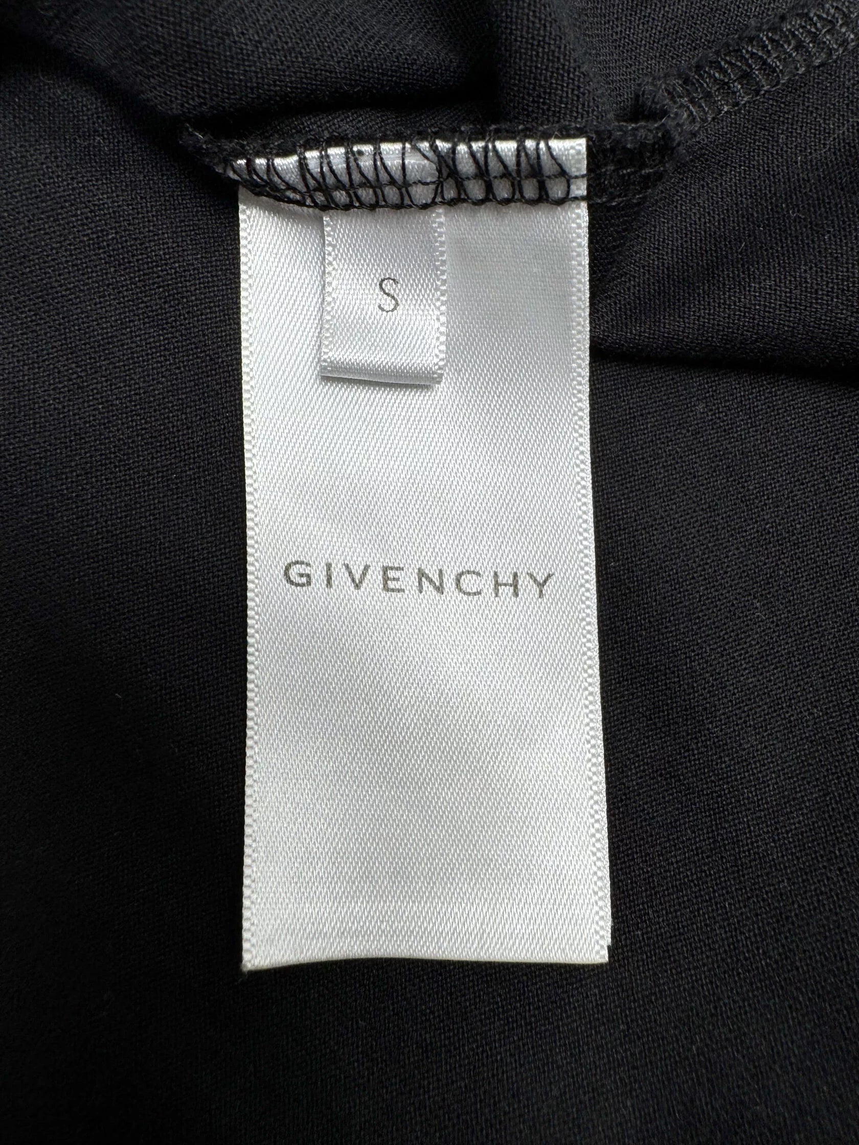 Givenchy Oversized Gothic Print T-Shirt - Black (Unused) Givenchy