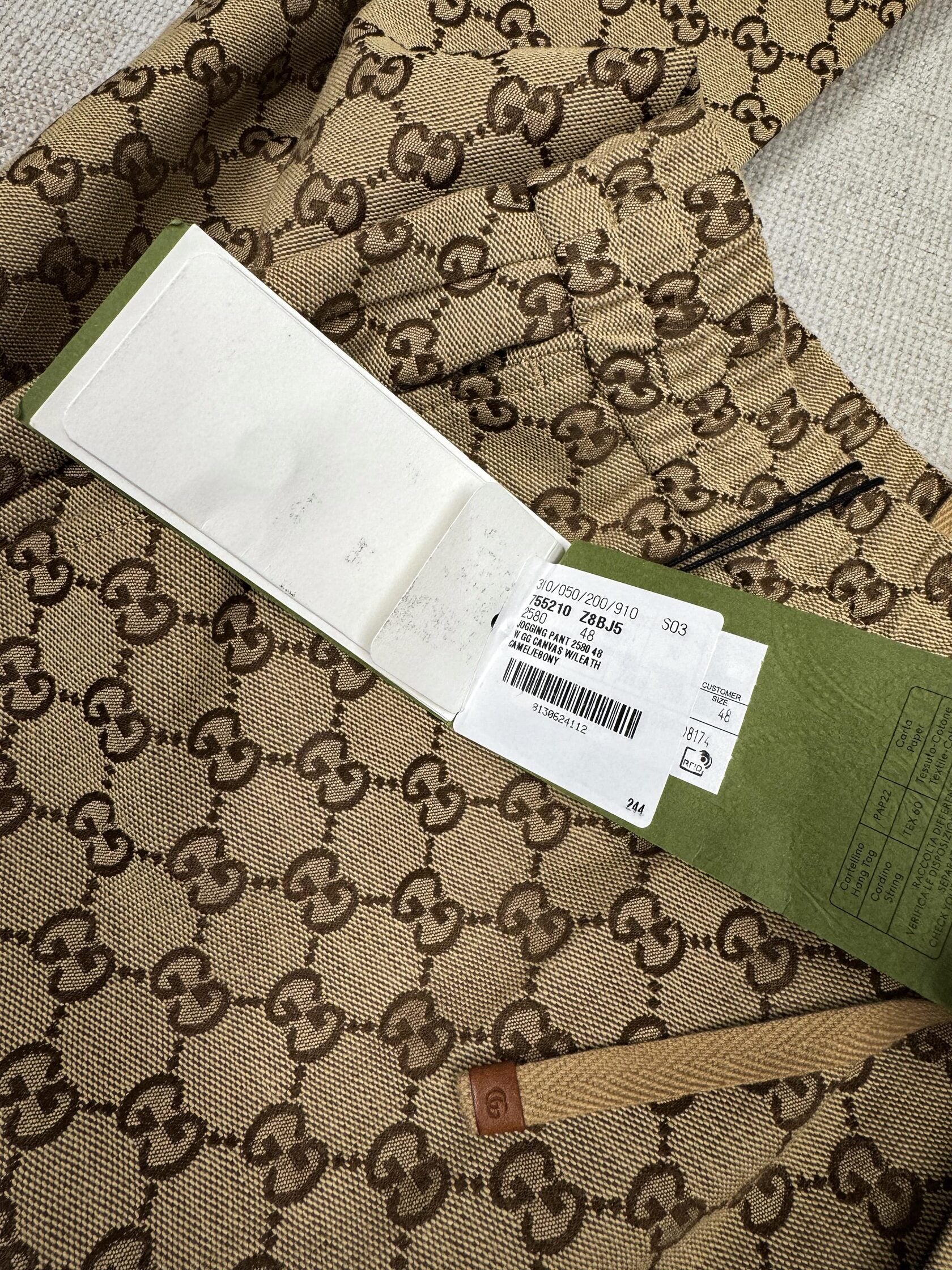 Gucci GG Canvas Trousers Gucci
