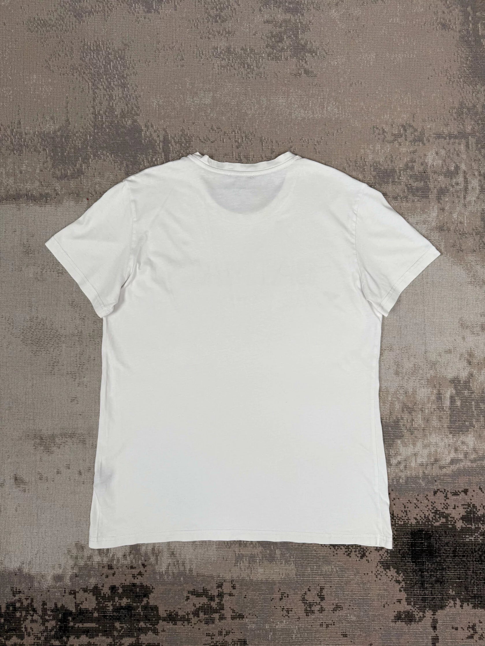 Balmain Holographic Printed T-Shirt - White Balmain