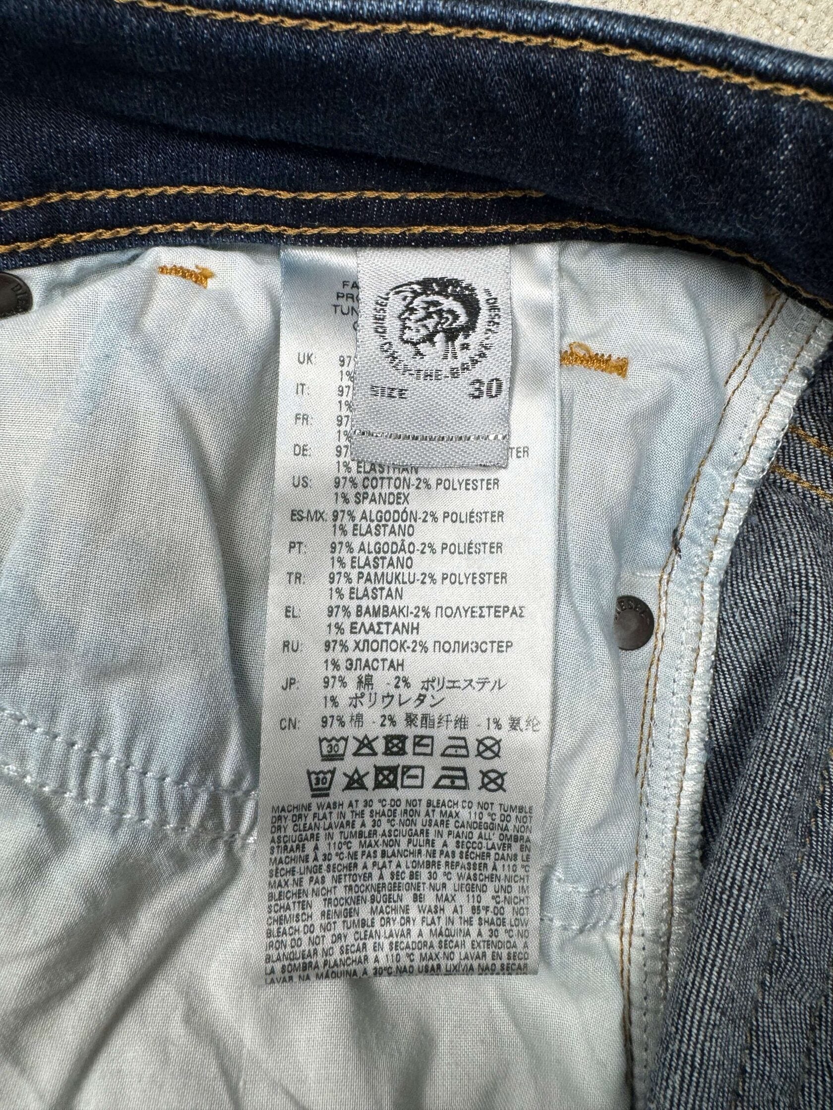 Diesel Sleenker Jeans - Dark Blue Diesel