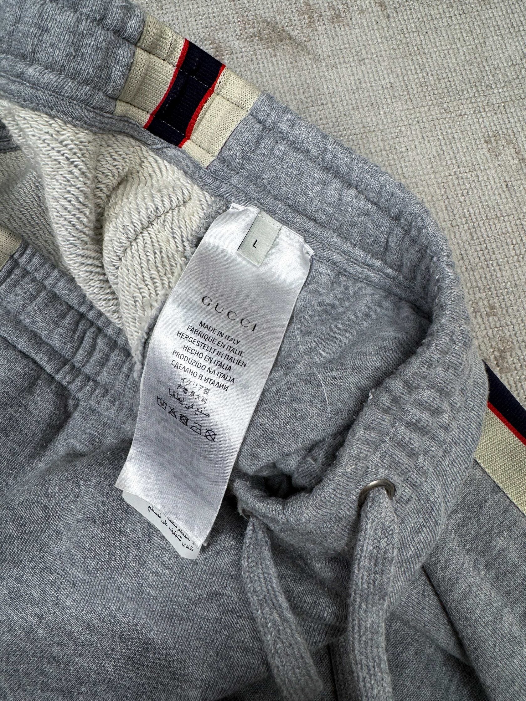 Gucci Bengal Tiger Stripe Tracksuit - Grey Gucci