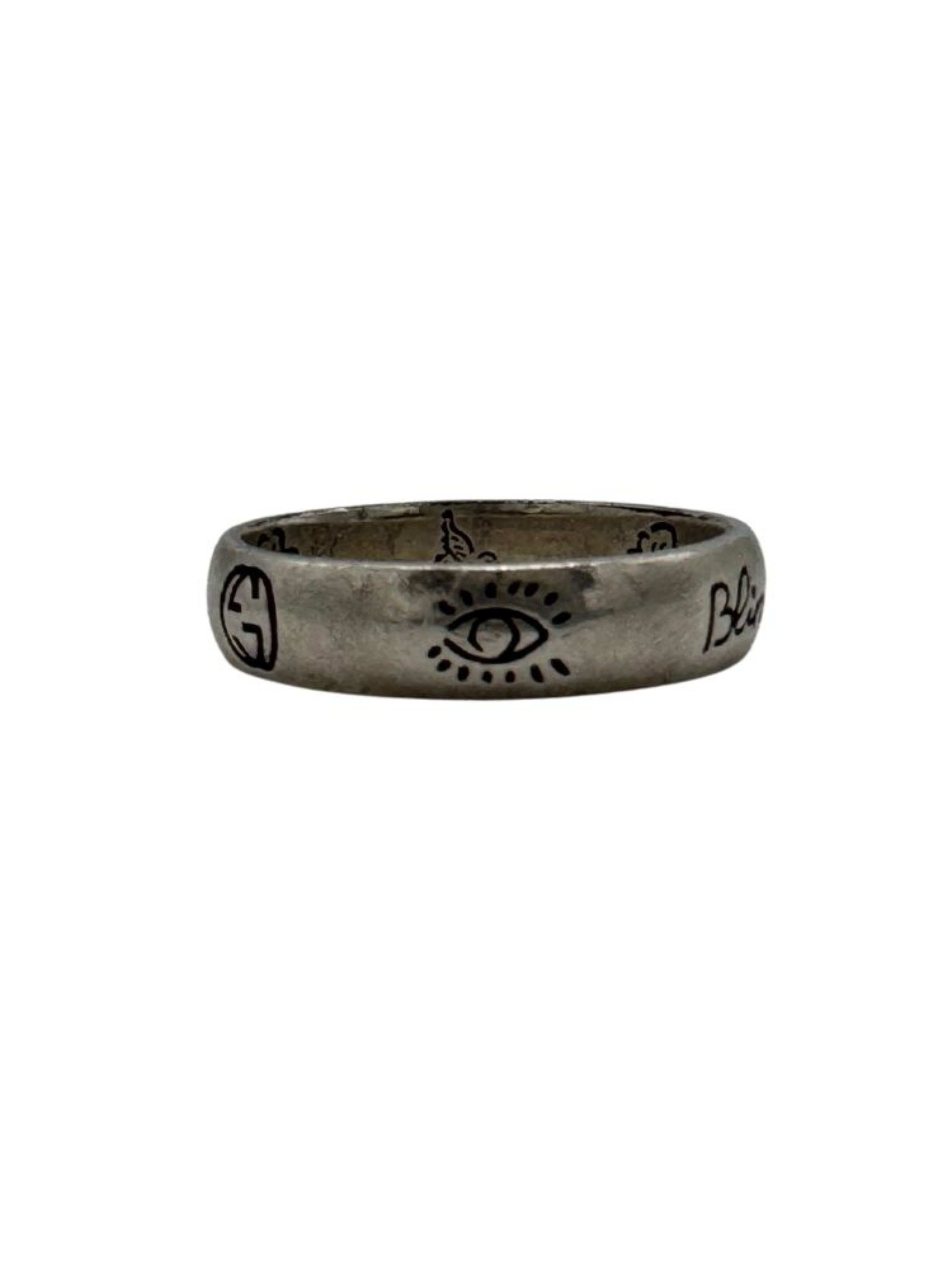 Gucci Blind For Love Ring - 925 Silver Gucci