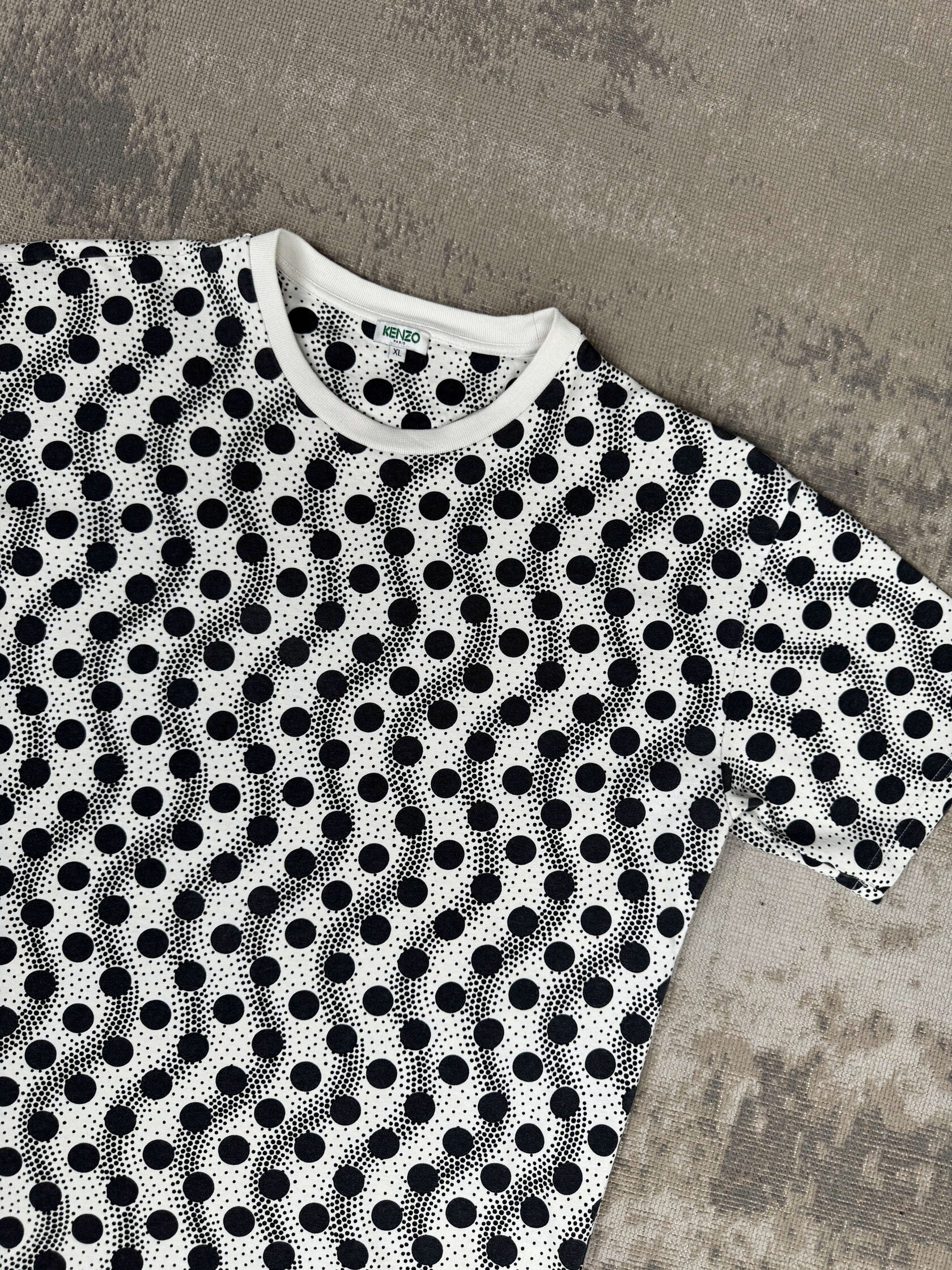 Kenzo Wavey Dots T-Shirt - White Kenzo